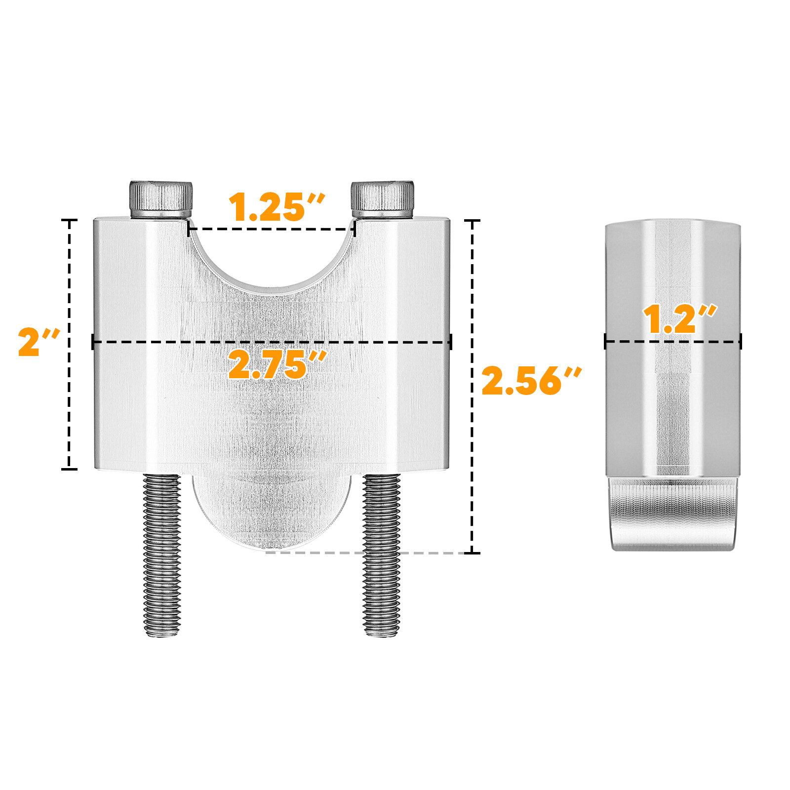 MOFUN 2″ Handlebar Riser Kit For Suzuki Boulevard M109R, Intruder M1800R VZR1800