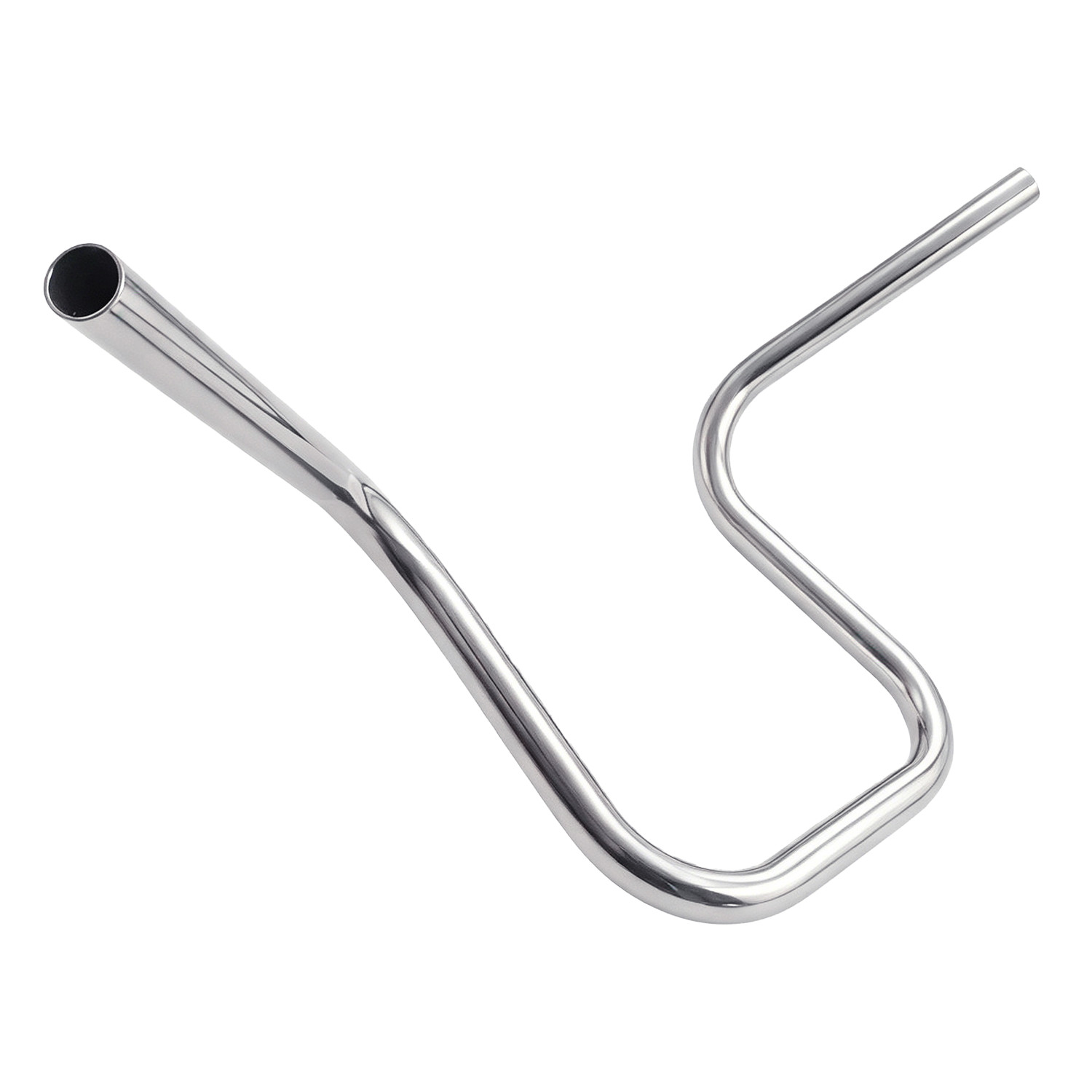 8-14“ Rise 1” Round Ape Hanger HandleBars Fit Harley No Knurl & No Wiring Holes