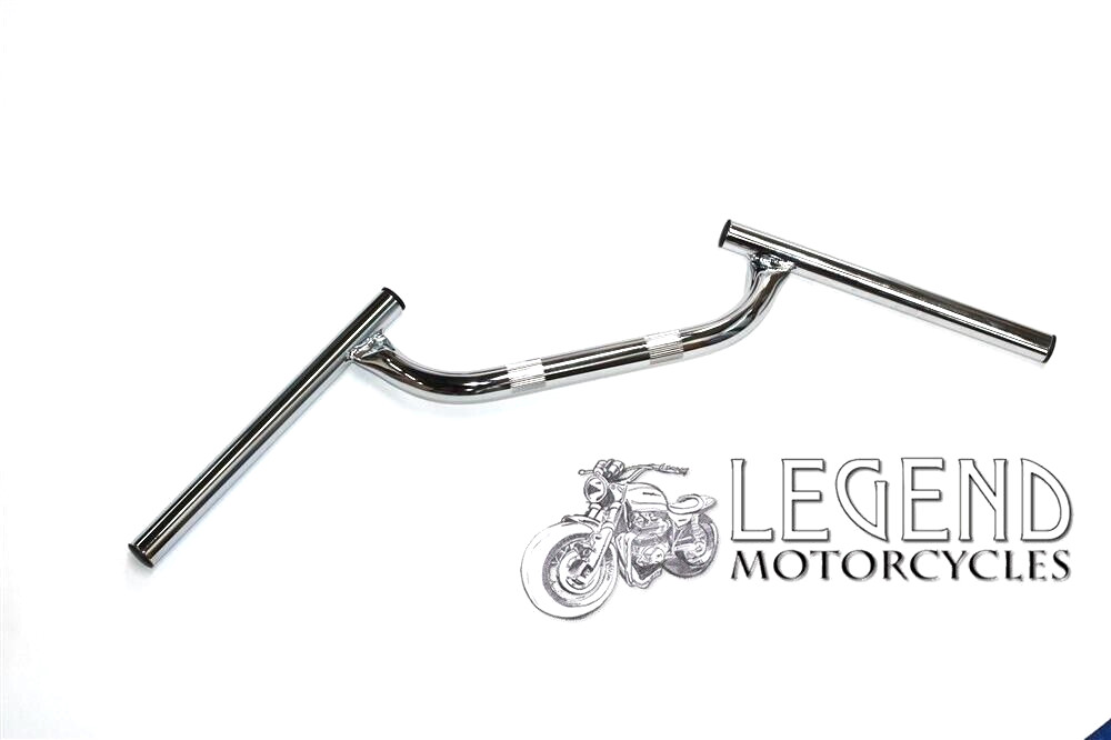 Chrome Ace Drop Handlebars 7/8″ 22mm Cafe Racer Bars W5-04