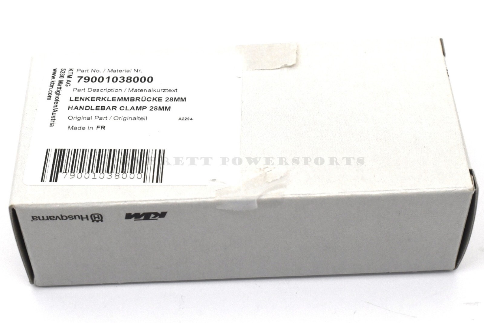 Handlebar Clamp 28MM Many 16-24 FC FE FS FX TC TE TX 125-701 See Notes #E277 A