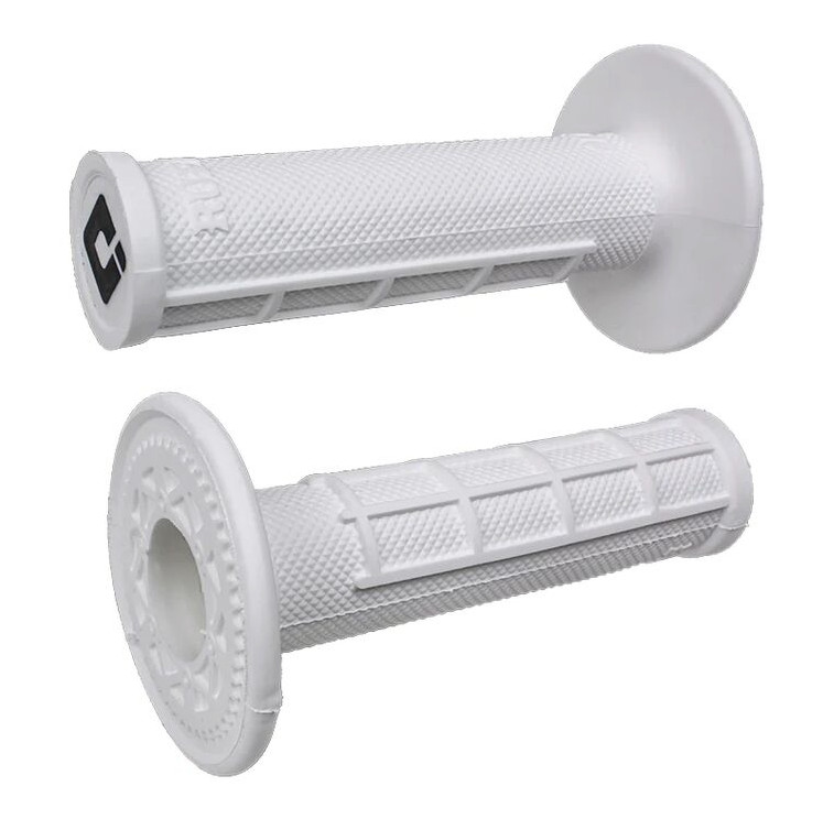 ODI PRO EDITION HALF WAFFLE GRIPS WHITE