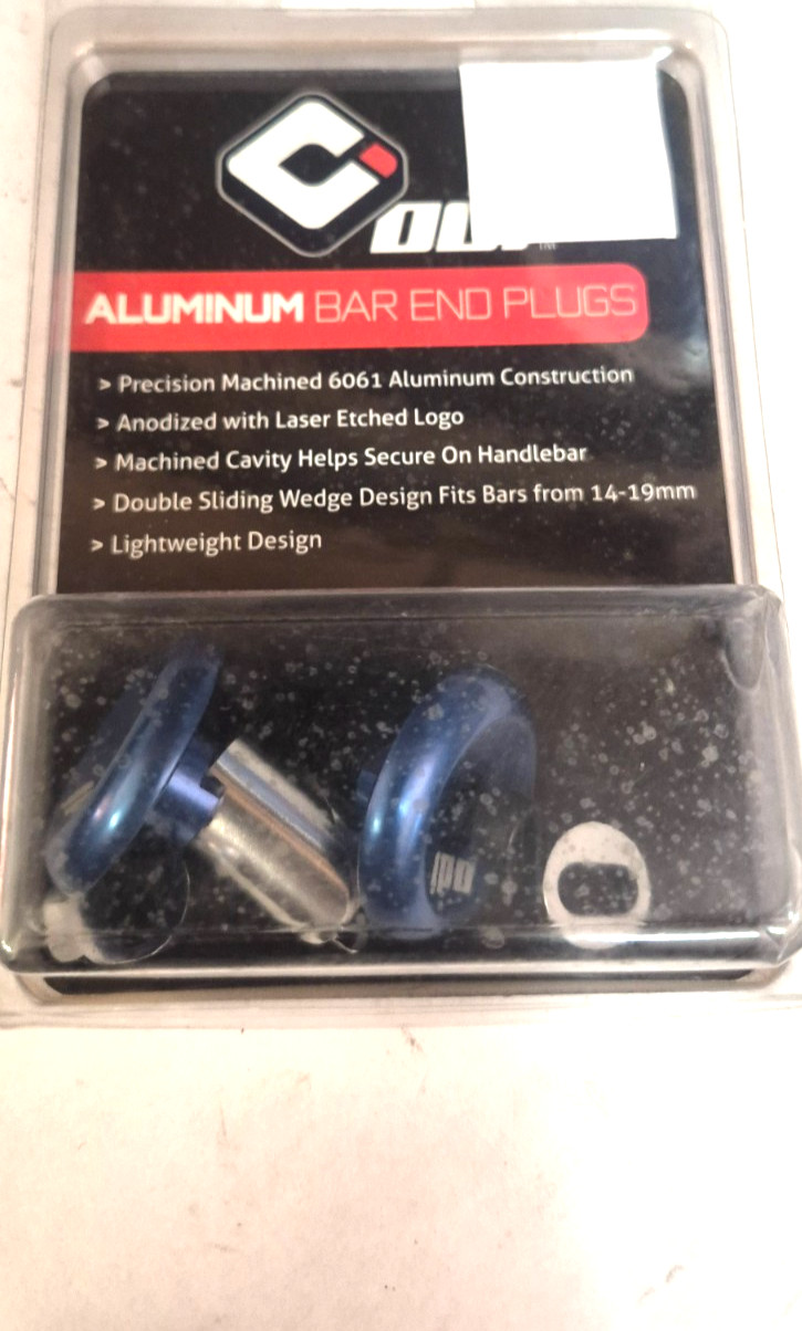 ODI – F71APU – 7/8 BAR Aluminum End Plugs, Blue PARTS UNLIMITED # 0634-0301