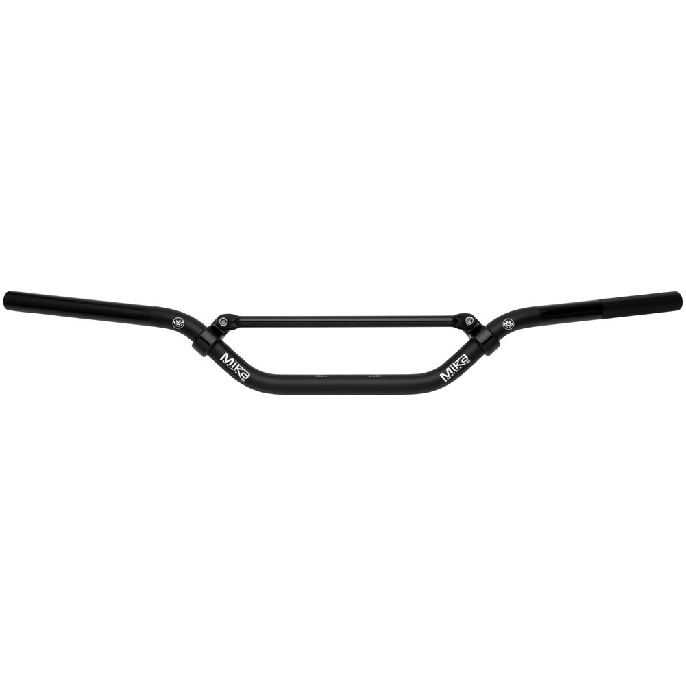 Mika Metals 7/8″ Handlebars without Bar Pad Mini Low Bend Black For Kawasaki