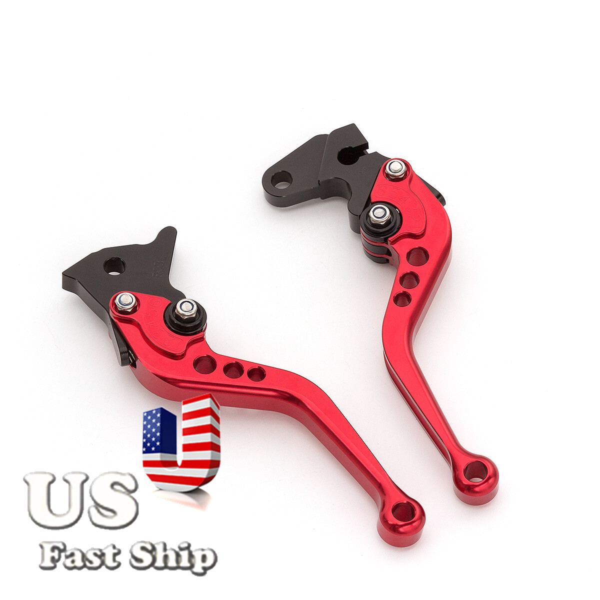 CNC Short Clutch Brake Lever w/Grips For CBR900RR 1993-1999 CBR250RR 1988-1994