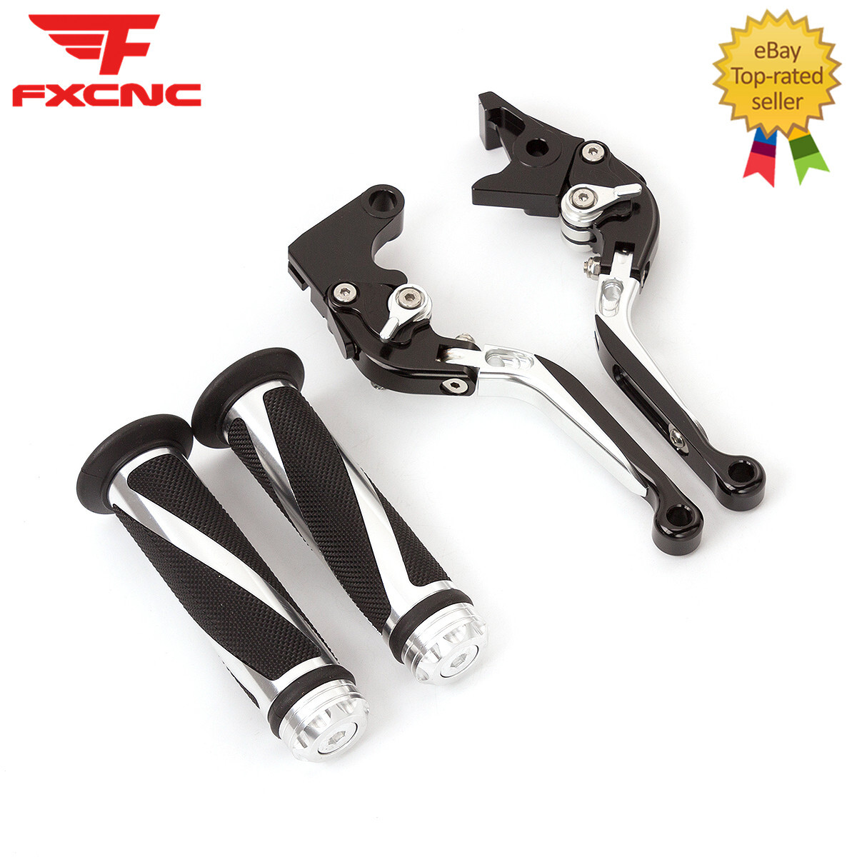 For Honda CBR900RR 1993-1999 CB919 2002-2007 CNC Brake Clutch Levers Grips Fold