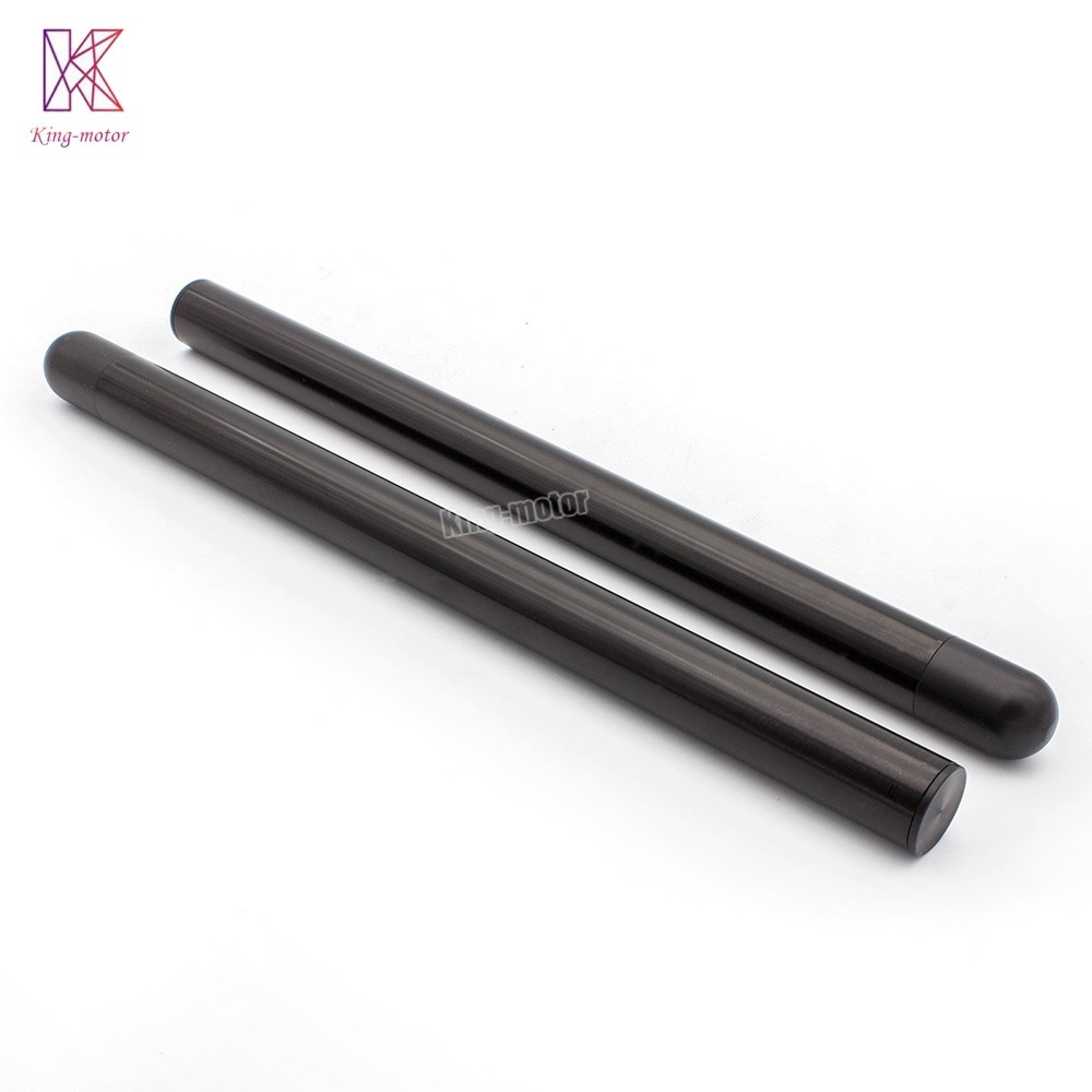 2 PCS 7/8″ Clip On Ons Replacement Handle Bar Handlebars Tube Aluminium Black US