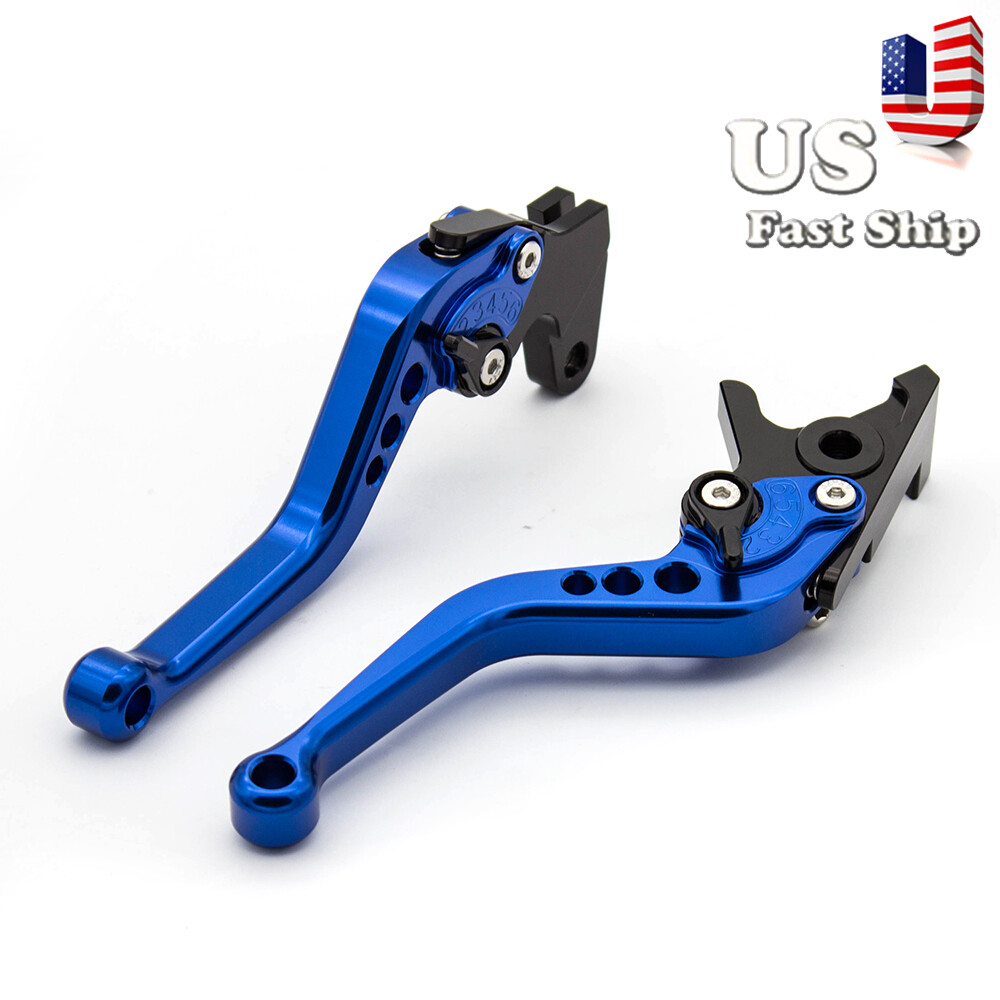 CNC Blue Brake Clutch Levers For Yamaha YFZ450 YFZ450R 2008-2015 2016 2017 2018