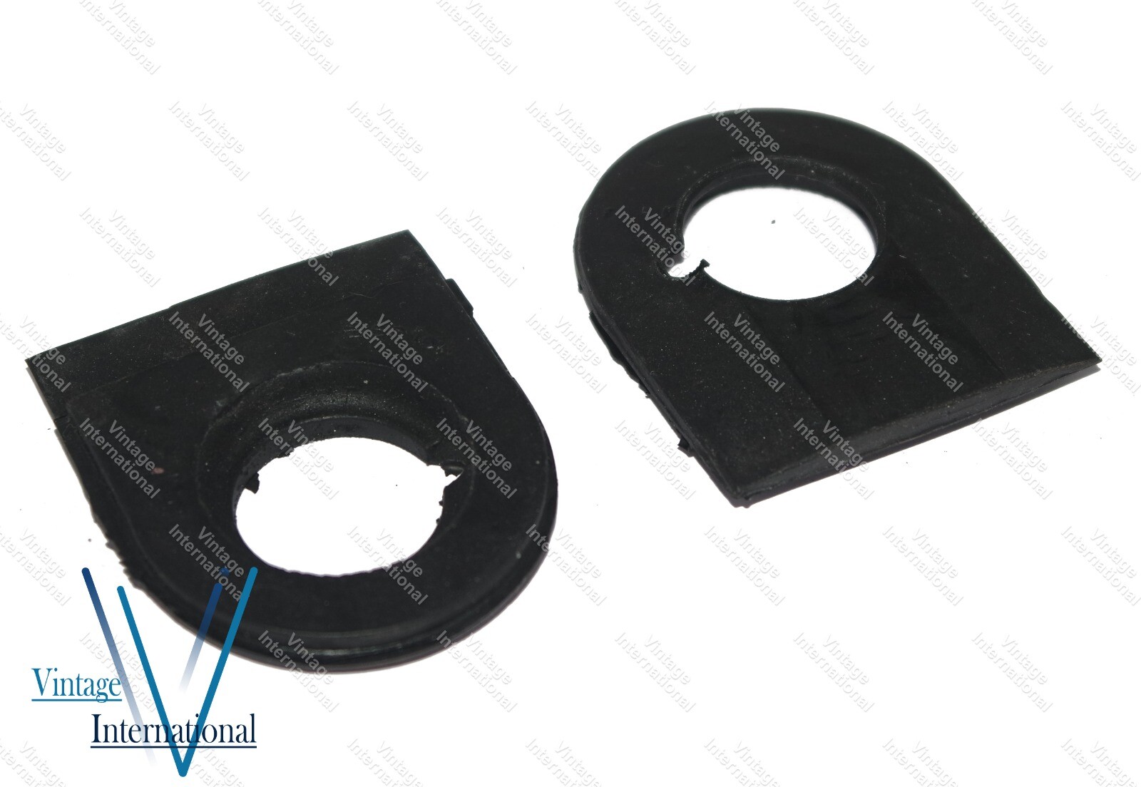 Pair Handle Bar Grommet Rubber Left & Right For Jawa CZ Motorcycle @US