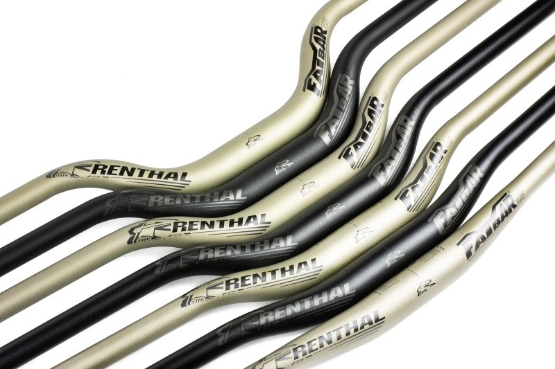 Renthal V3 Cycle Fatbar 35 50mm Aluminum Gold Handlebar for Powersports