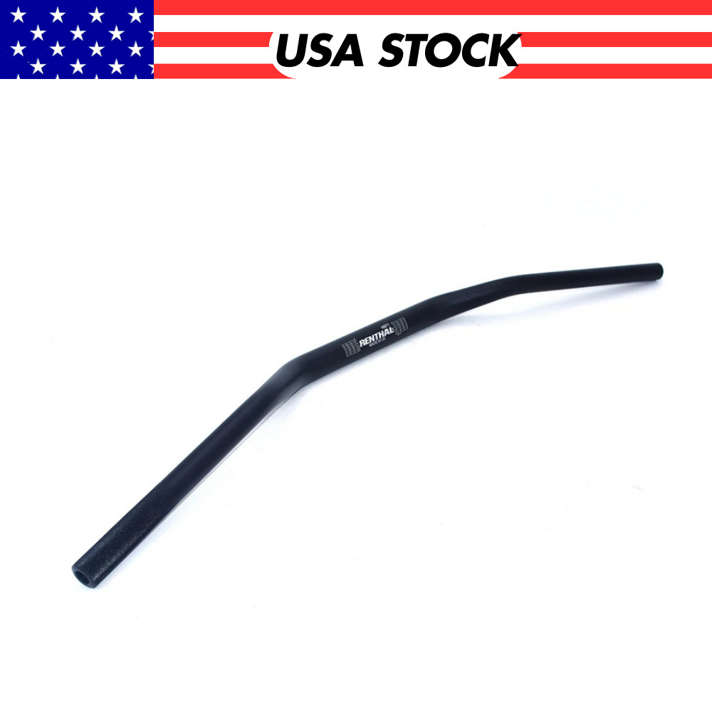 Black Renthal 1 1/8″ Bar 28mm Handlebars Handle Bar For Motorcycle Motocross