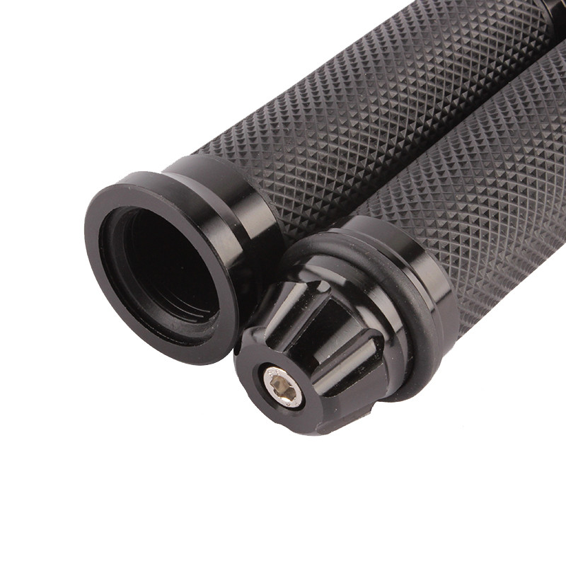 Motorcycle Rubber 7/8″ Handlebar Hand Grips For Yamaha Vmax R6 R1 FZ-07 TM