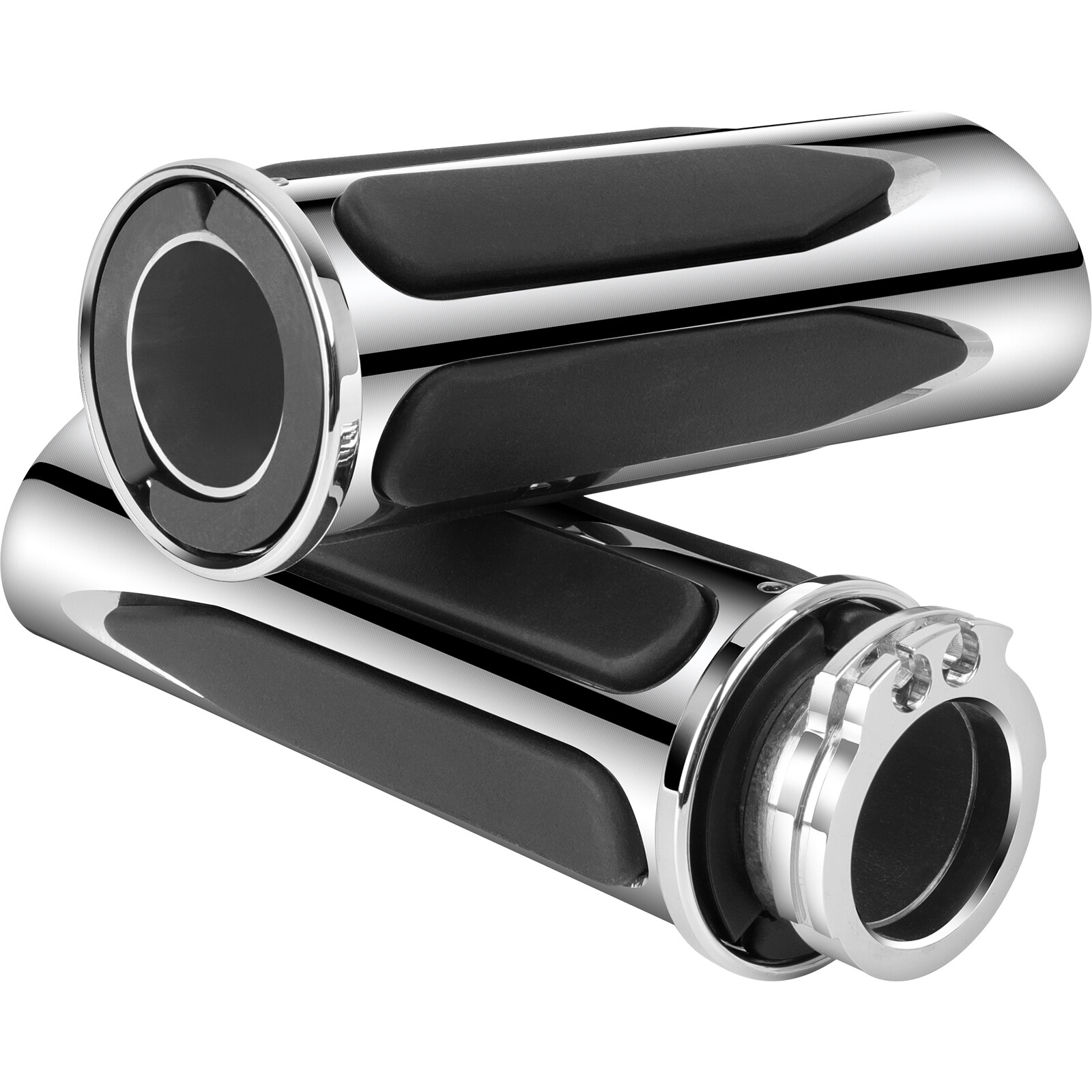 1″ Motorcycle Handlebar Hand Grips w/ Throttle For Harley FXST Softail Standard