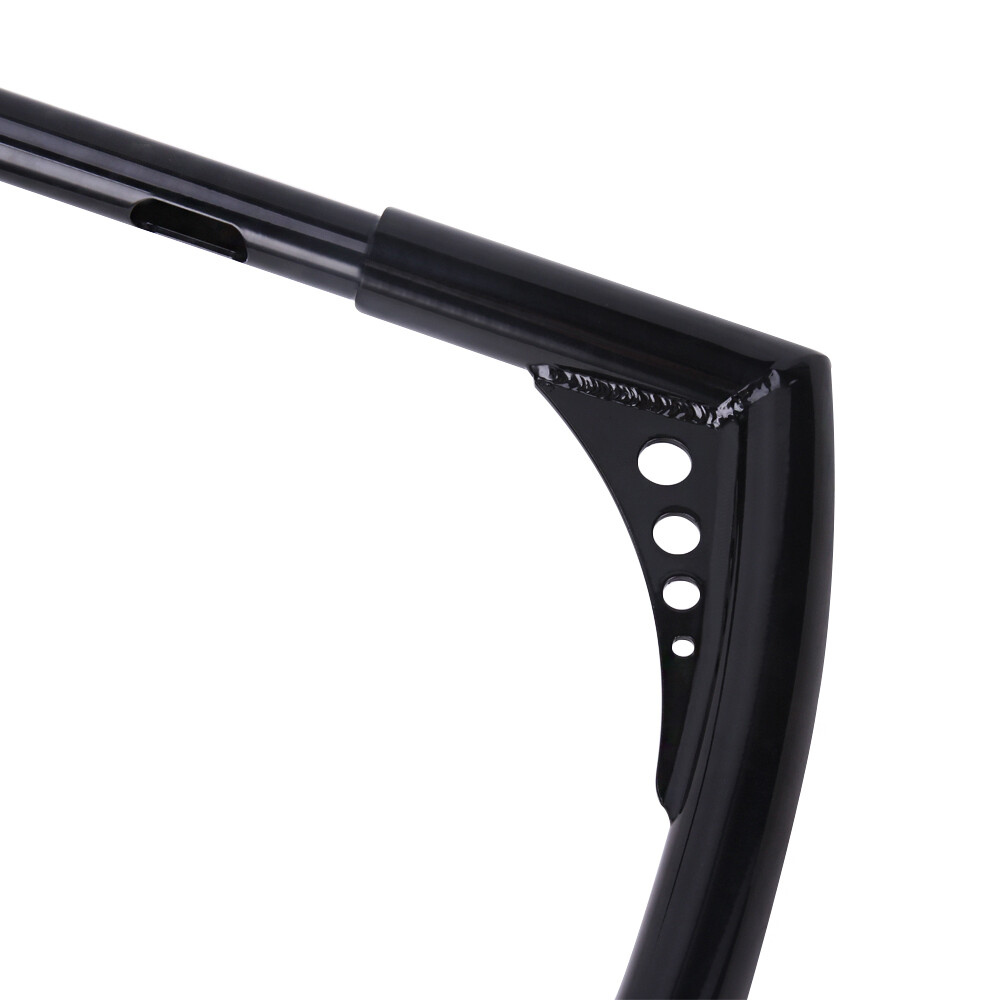 12″ Inch Handlebar Rise Ape Hangers For Harley Sportster XL 883 1200 FLST FXST