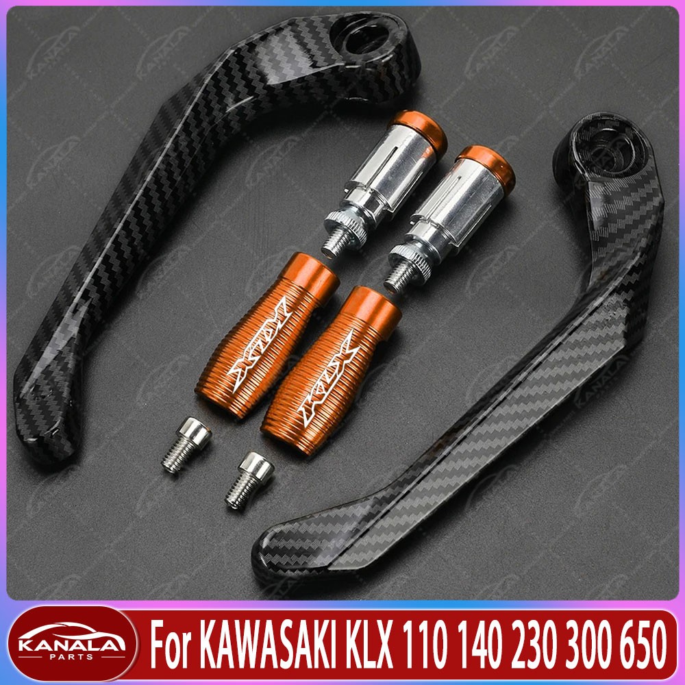 For KAWASAKI KLX 110 140 230 300 650 Brake Clutch Levers Protector Guard Parts