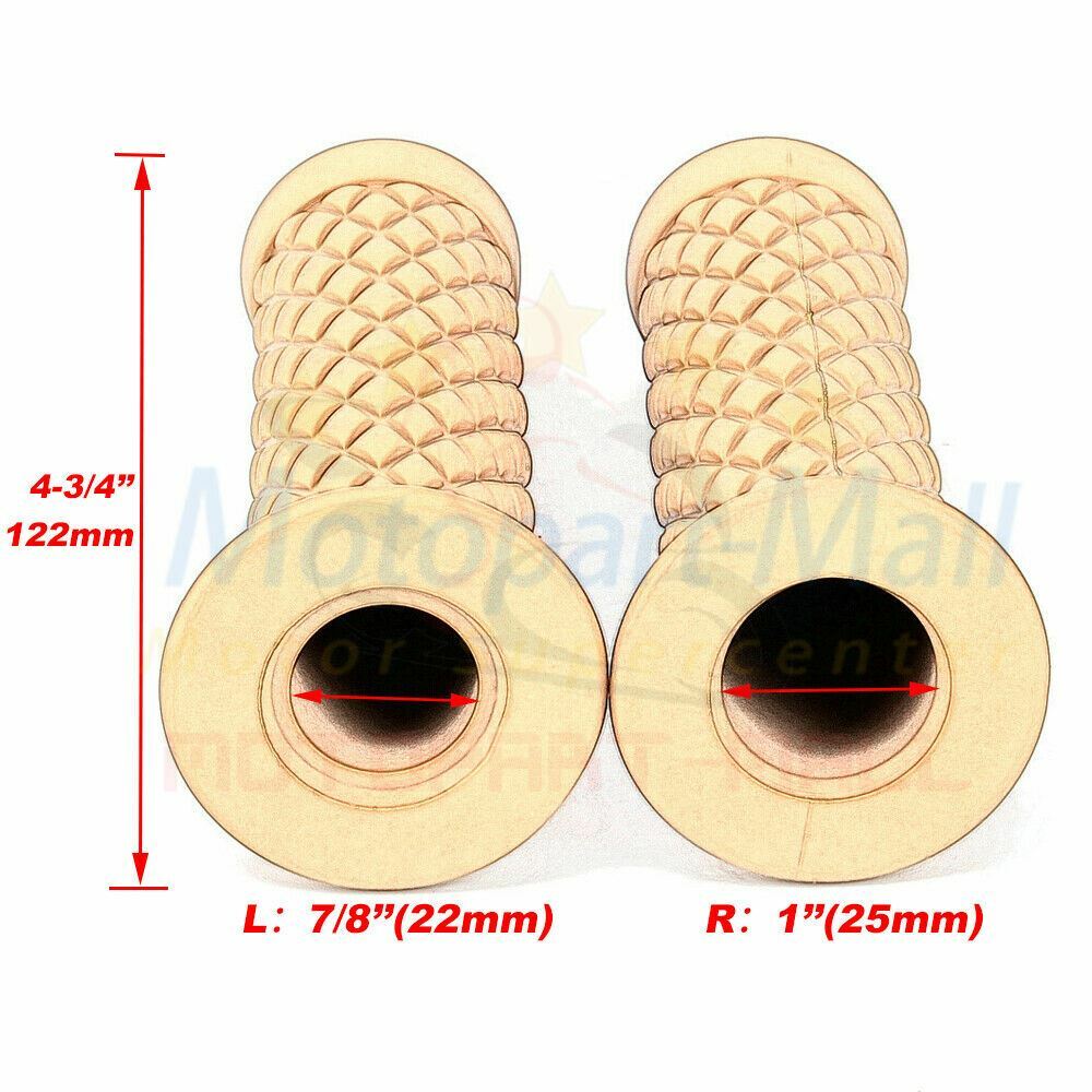 MOTORCYCLE RUBBER GEL HAND GRIPS FOR 7/8″ HANDLEBAR HONDA SUZUKI YAMAHA KAWASAKI