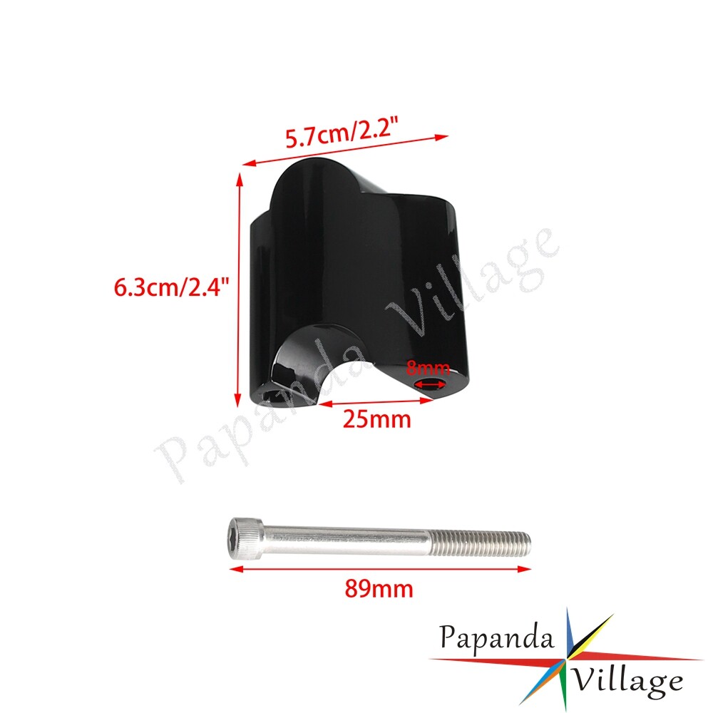 1” Handlebar 2” Riser Extension Kit For ​Harley XL1200X Forty-Eight 2010-2022