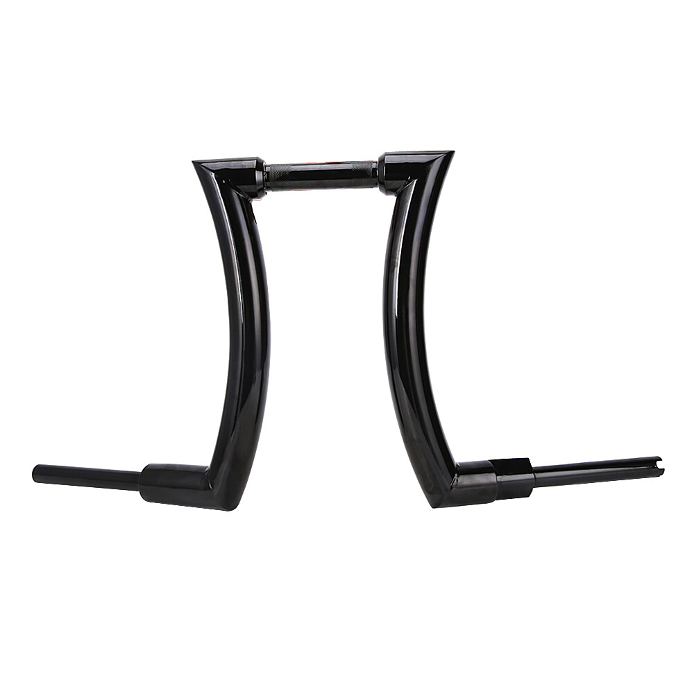 12″ BLACK DNA MONSTER APE HANGER 2 INCH FAT FITS FOR HARLEY 883 1200 HANDLEBARS