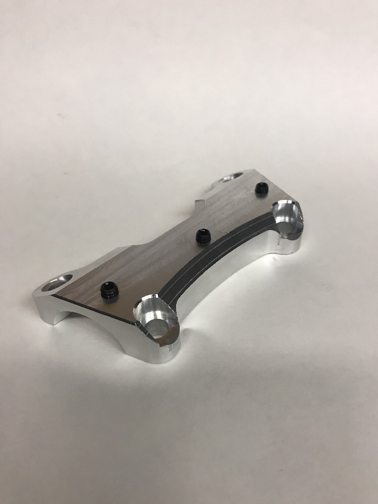 1-1/4” 1.25 Harley Touring Super Clamp One-Piece Riser Clamp