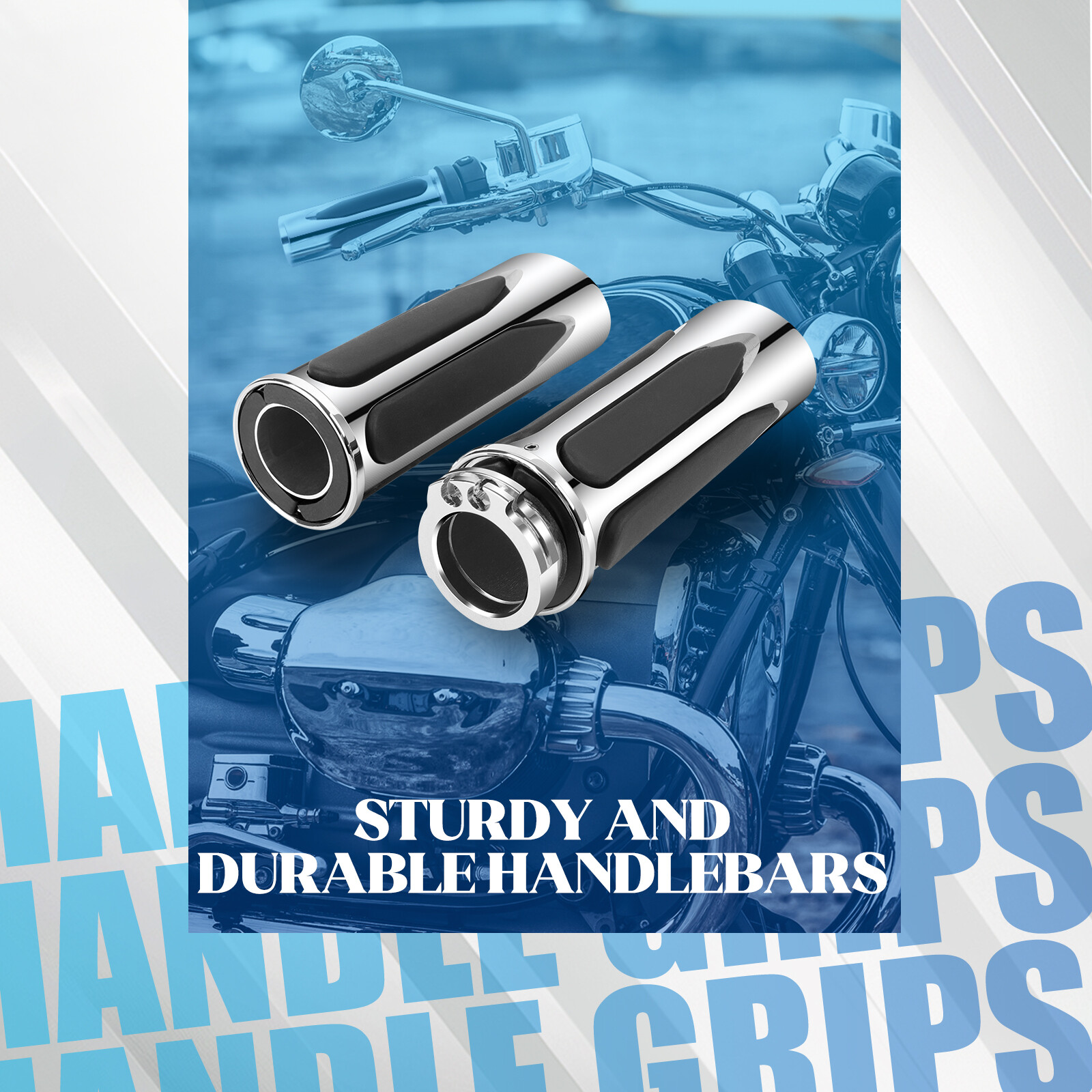 1″ Motorcycle Handlebar Hand Grips w/ Throttle For Harley FXST Softail Standard