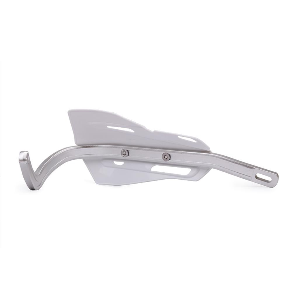 Dirt Bike Hand Guards Handguards 7/8″ 1 1/8″ for Supermoto MX Ebike ATV White