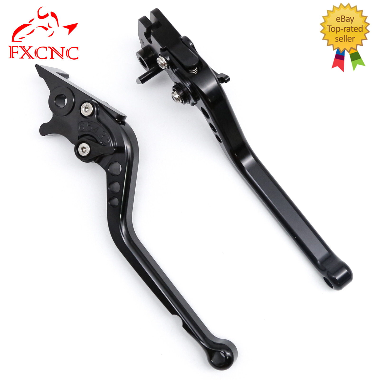 For Honda VTX1300 2003-2008 Magna 750 1994-2003 FXCNC Brake Clutch Levers Long
