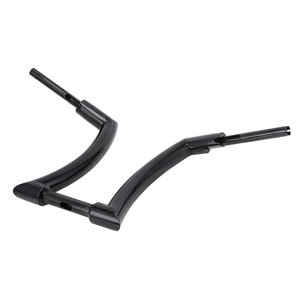 12″ BLACK DNA MONSTER APE HANGER 2 INCH FAT FITS FOR HARLEY 883 1200 HANDLEBARS