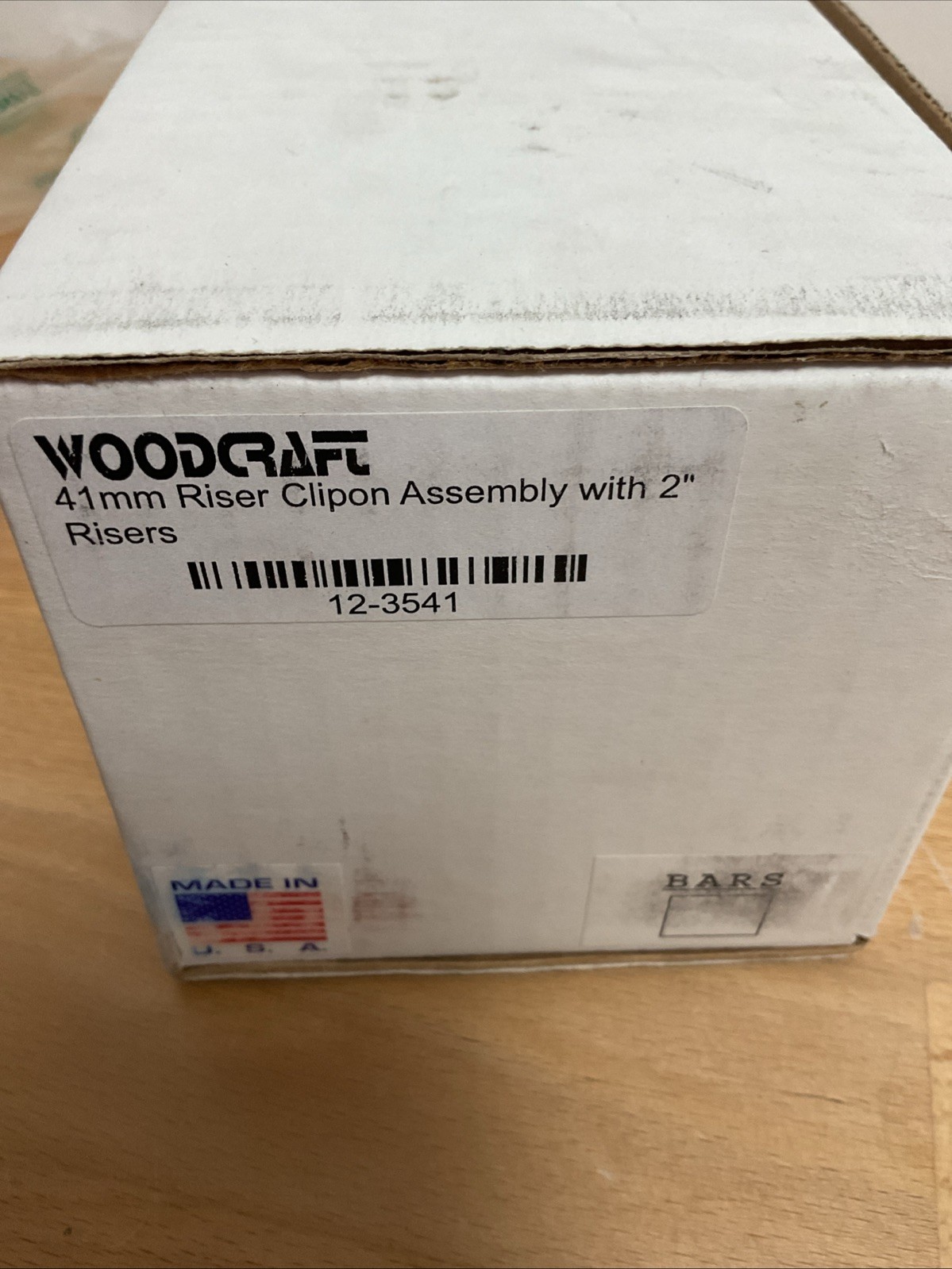 Woodcraft Clip-ons With Risers 2 Inch Rise – 41MM 12-3541