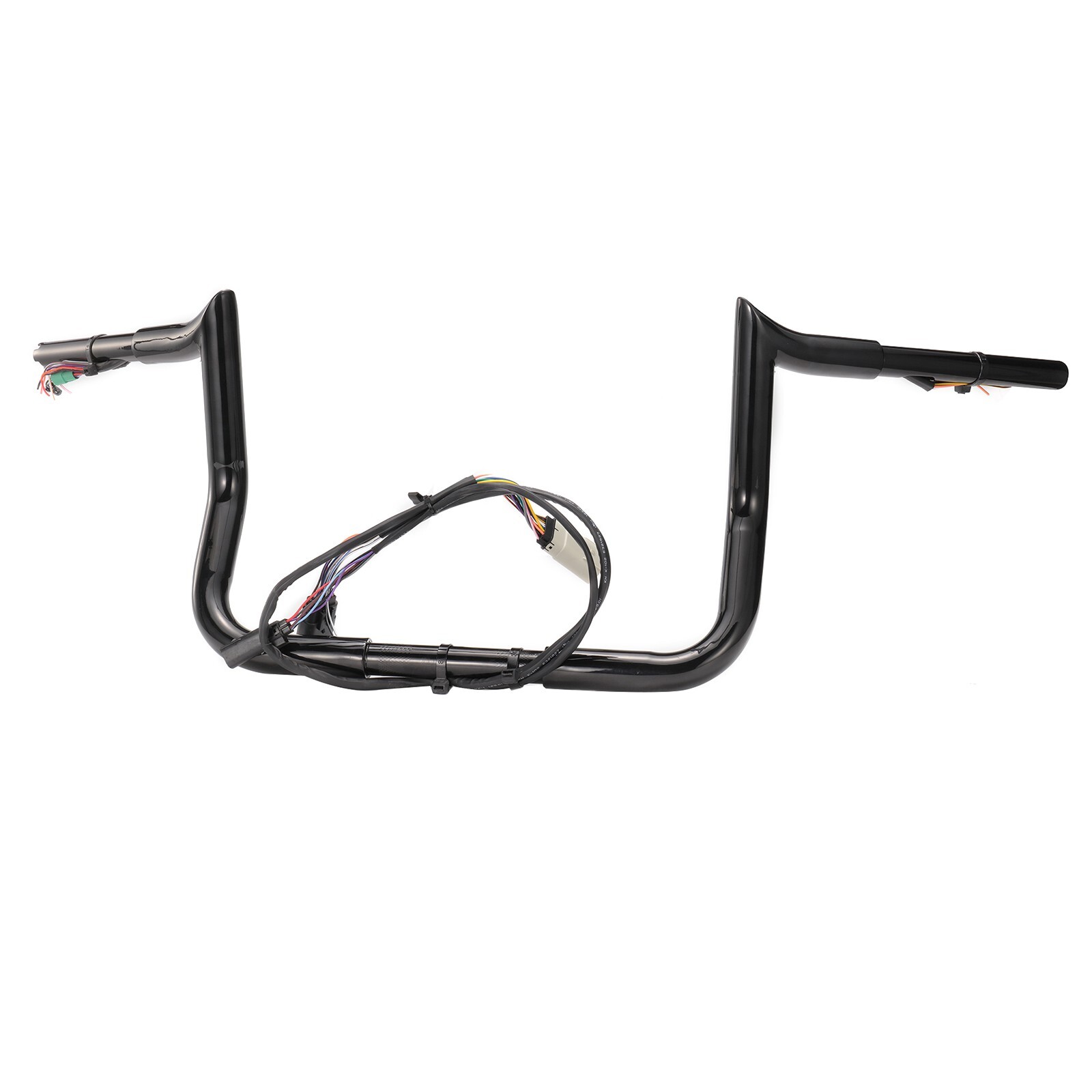 Prewired Meathook Handlebar Ape Hanger for 08-13 Harley Street Glide 12-inch