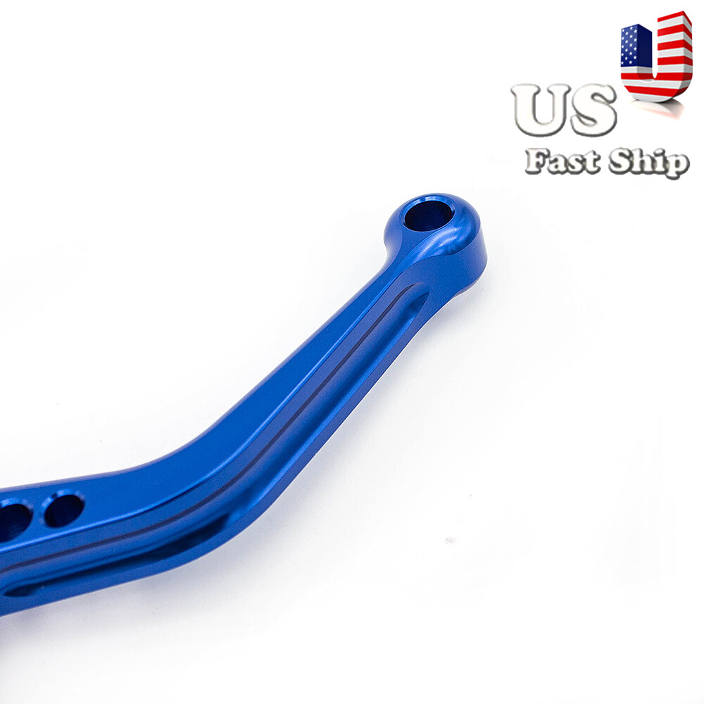 CNC Blue Brake Clutch Levers For Yamaha YFZ450 YFZ450R 2008-2015 2016 2017 2018