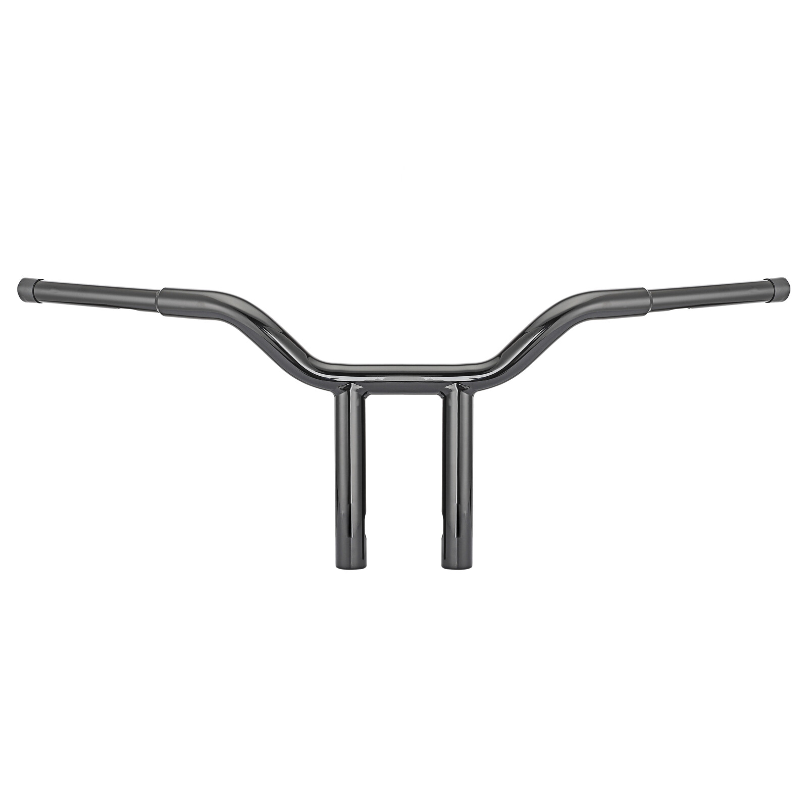 Black 12″ Rise MX-T Bar Handlebar For Harley Sportster Softail Dyna Low Rider
