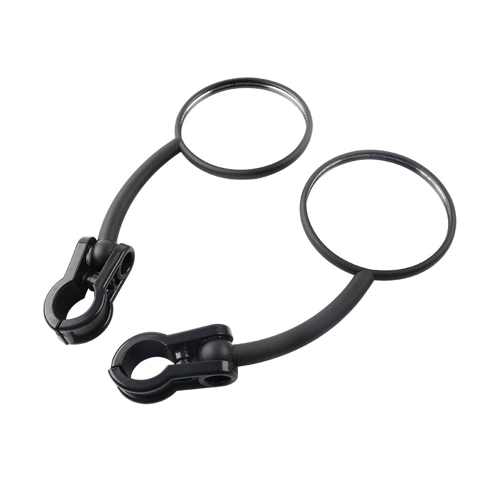 Right & Left Hand Dual Sport Mirror Fit Motorcycle Dirt Bike Supermoto Adv Atv