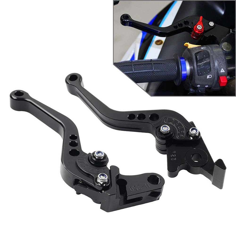 CNC Adjust Short Brake Clutch Levers For BMW R1200GS 04–12 R1200GS ADV 06-13
