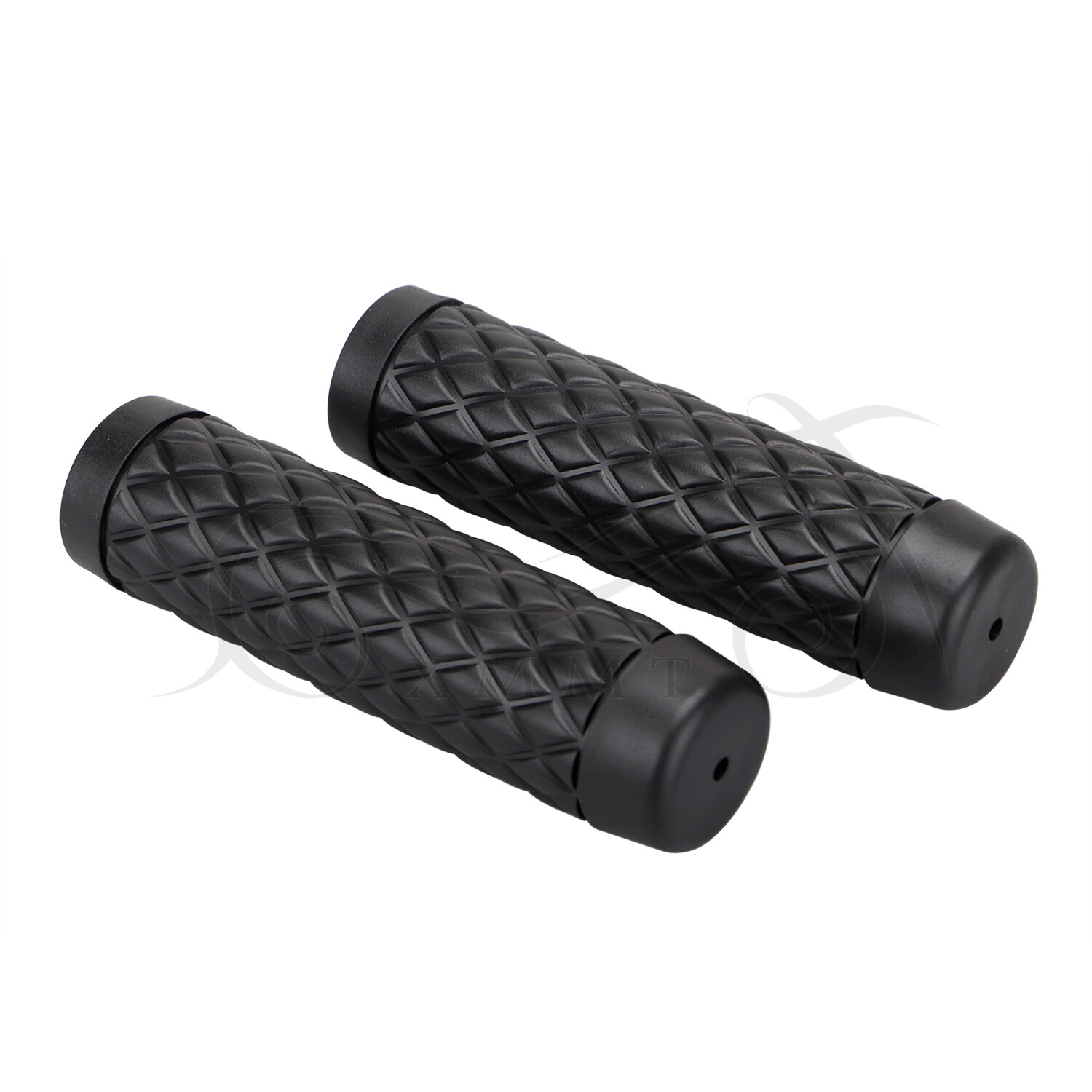 1″ Motorcycle Black Handle Bar Hand Grips for Harley 48 72 Sportster XL Custom