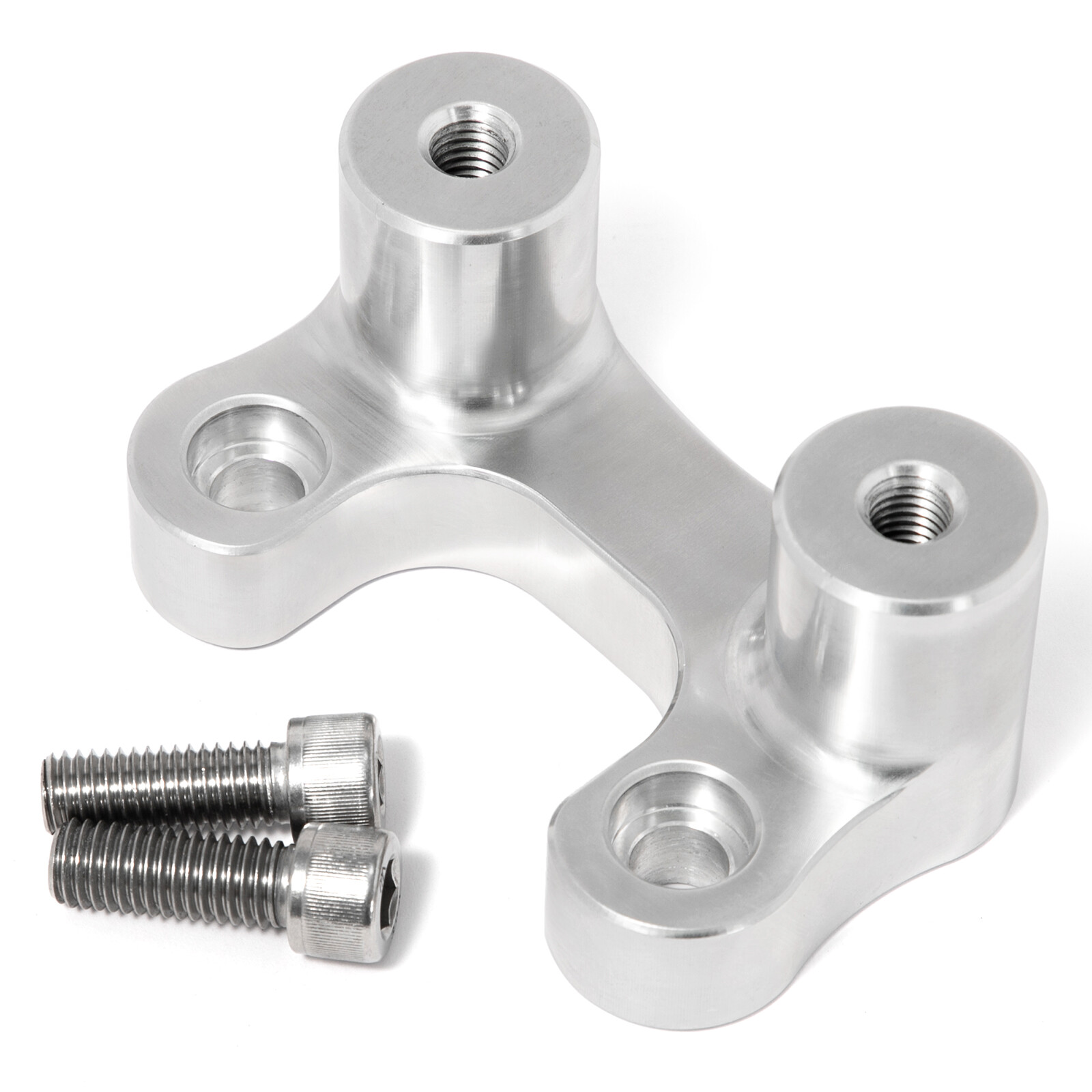 Anodized Handlebar Riser Pull Back Plate For Harley Road Glide Softail CNC
