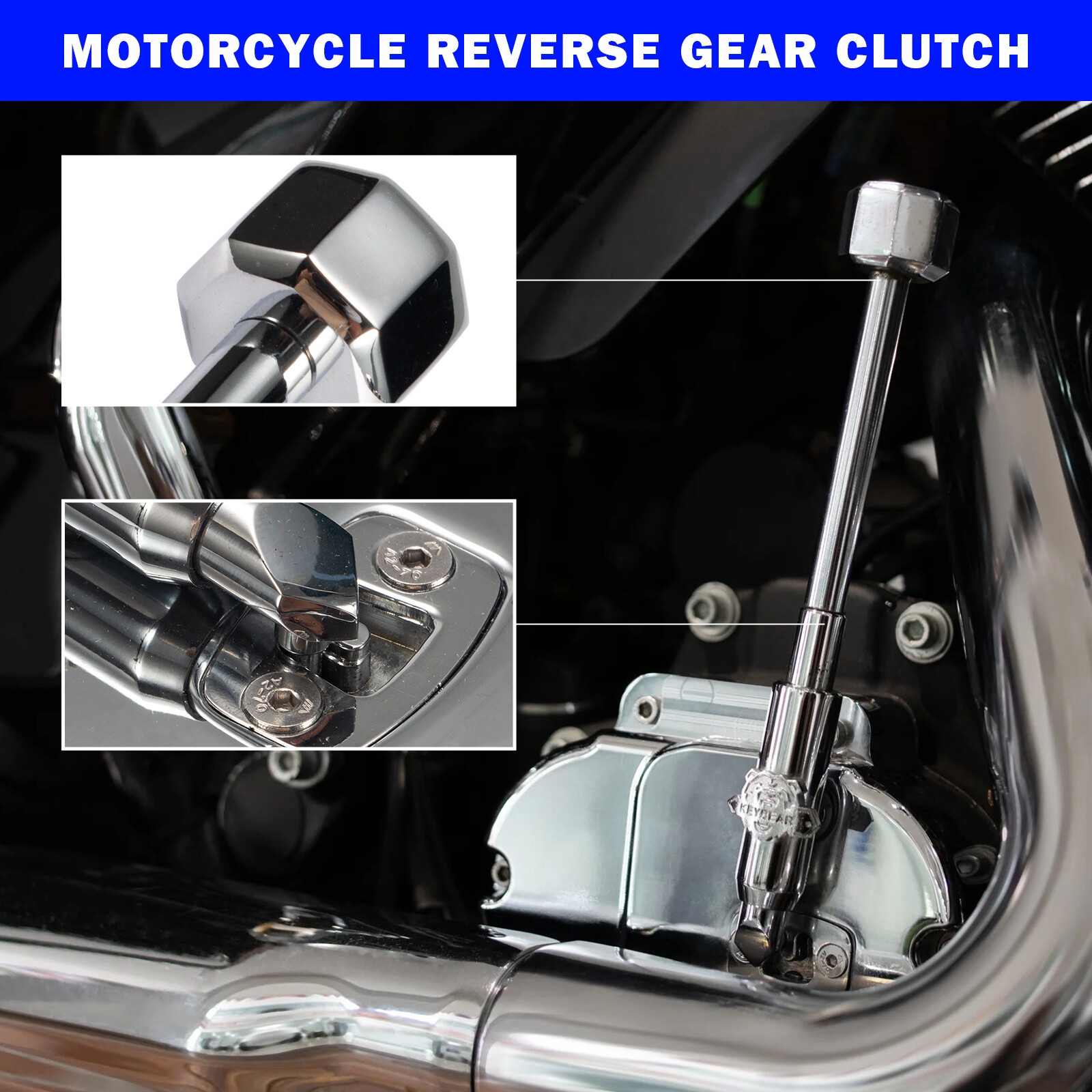 Motorcycle Mirror Reverse Gear Clutch for 2021-2023 Street Glide,Road Glide，CVO
