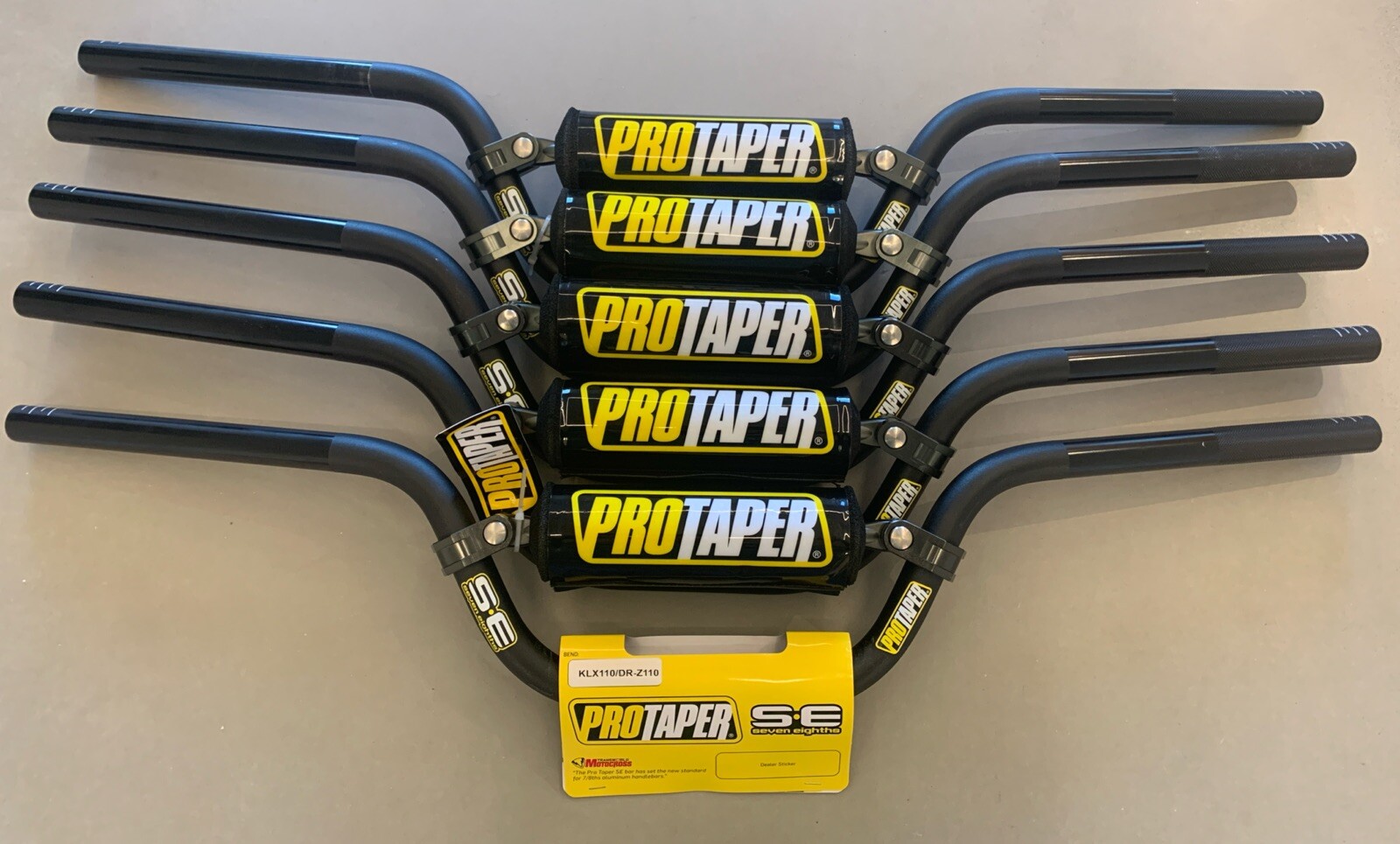ProTaper 7/8 SE Handlebar Jet Black KLX110/DRZ110 BLACK Pro Taper – 025302