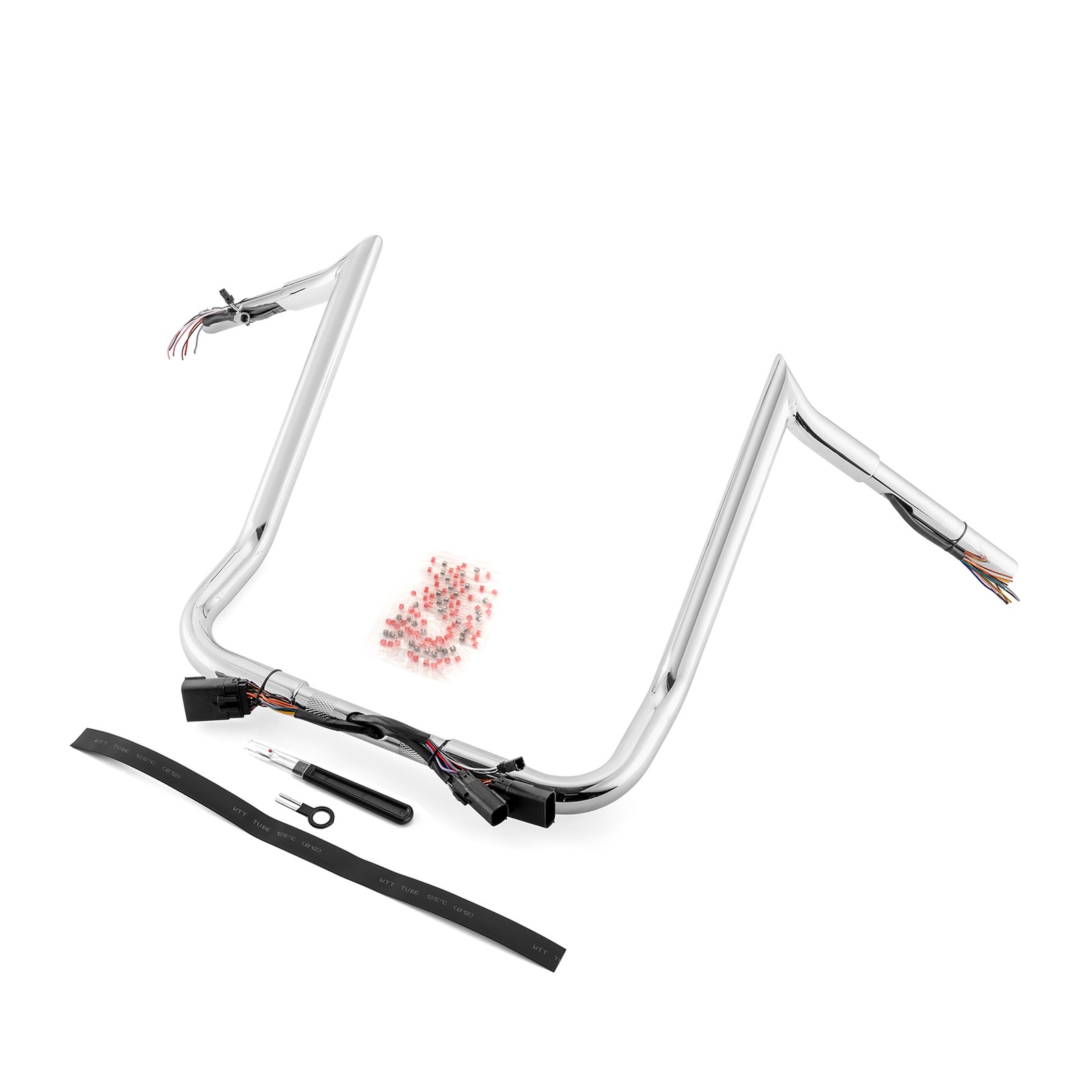 14″ Pre-wired Bagger Handlebar For Harley Electra Street Ultra Limited 2008-2013