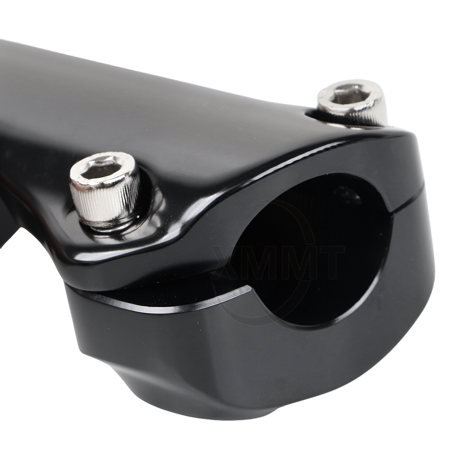 Black 1″ Handlebar Risers Top Clamp For Harley Touring Road King Street Glide