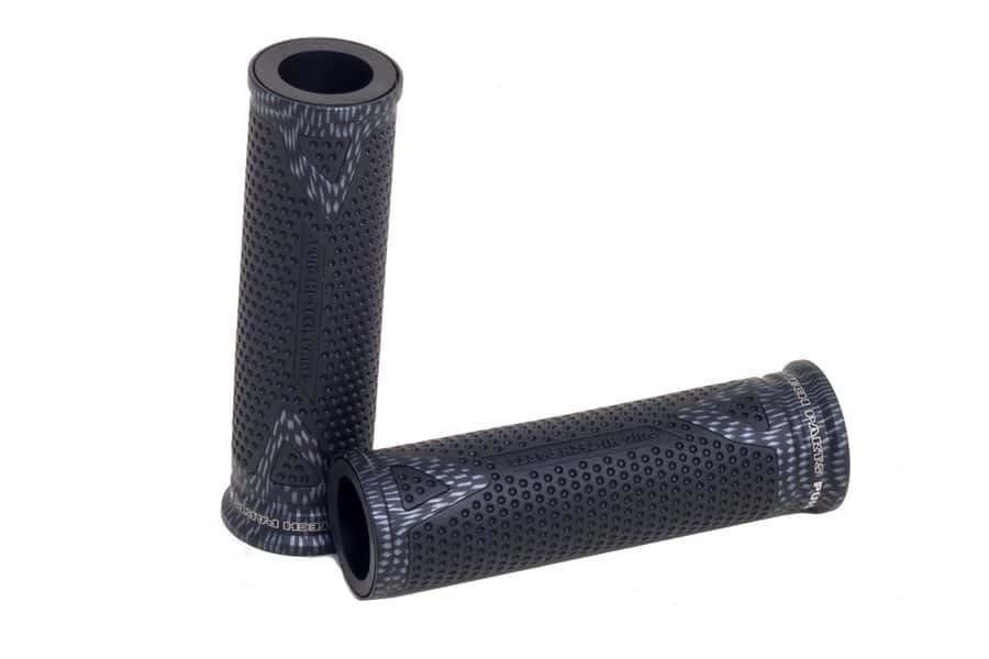 Puig Carbon Look Radikal Grips 123mm Length for 22mm Handlebars Universal