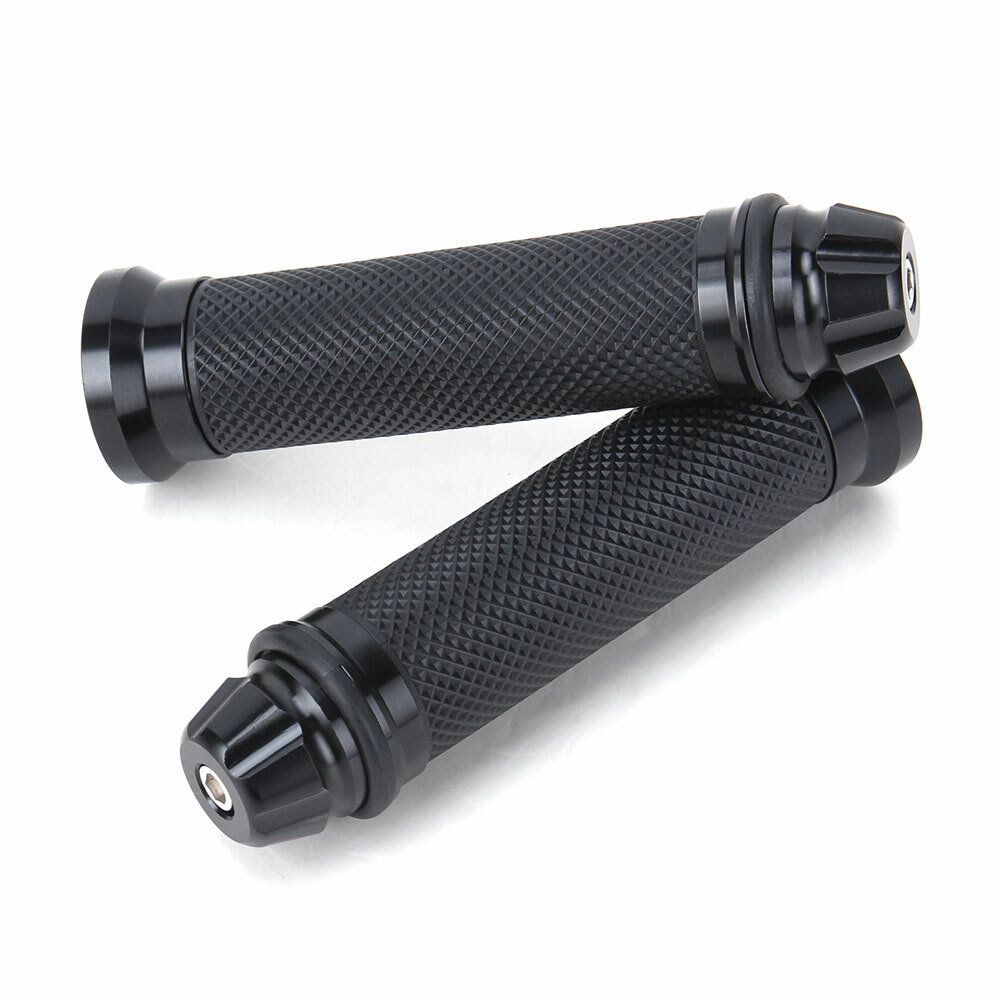 Motorcycle Hand Grips 7/8″ Rubber Gel Handle Bar For Suzuki GSXR 750 1000 HONDA