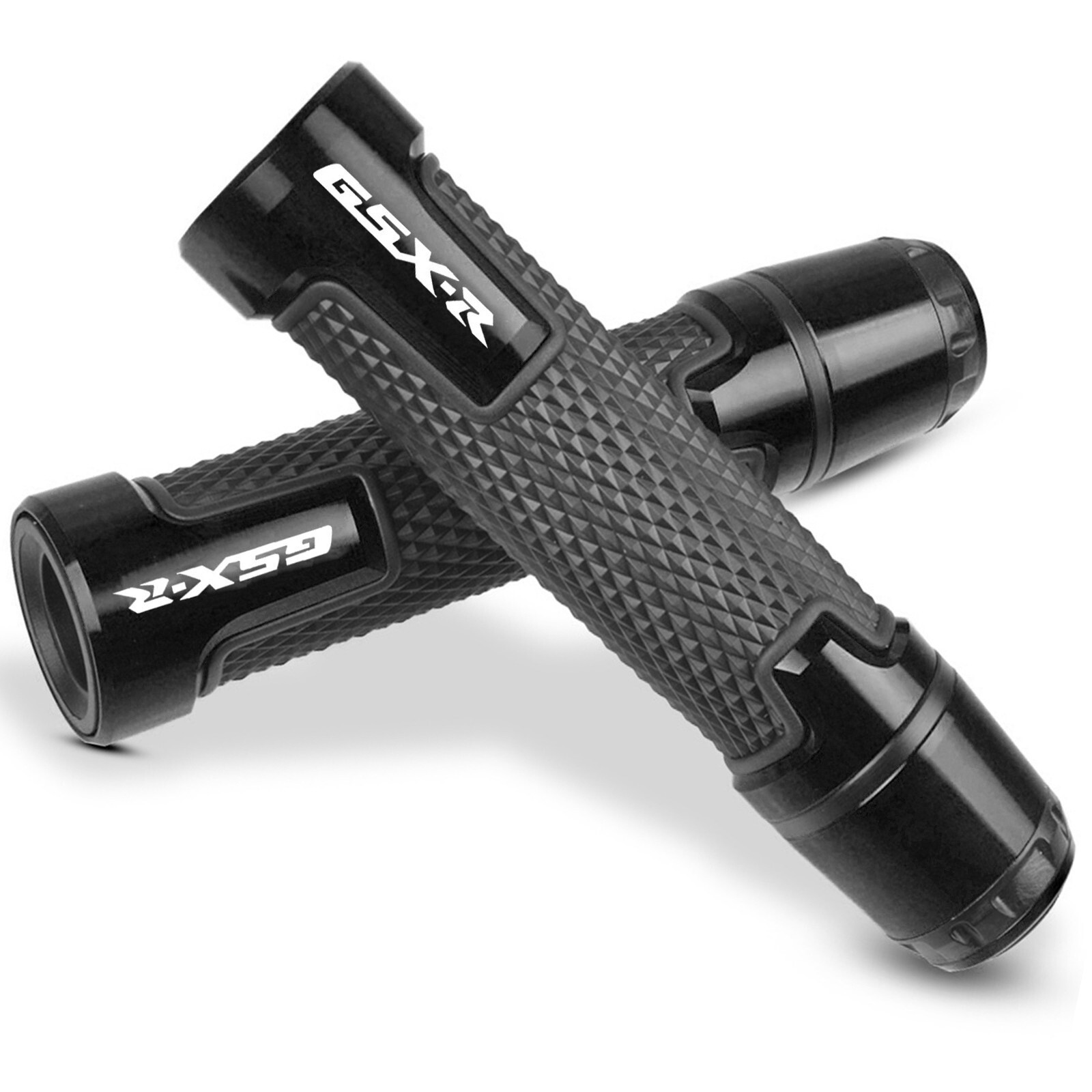 7/8″ 22mm Motorcycle Handlebar Hand Grips for SUZUKI GSXR600 750 1000 250