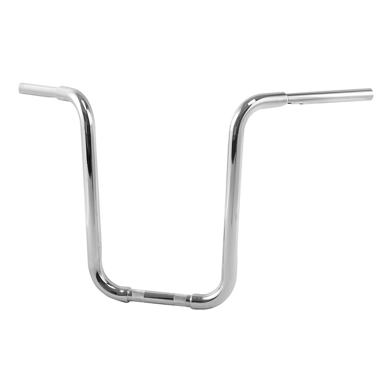 Chrome 16″ Rise 1 1/4” Ape Hanger Handlebar Fit For Harley Softail FLST FXST