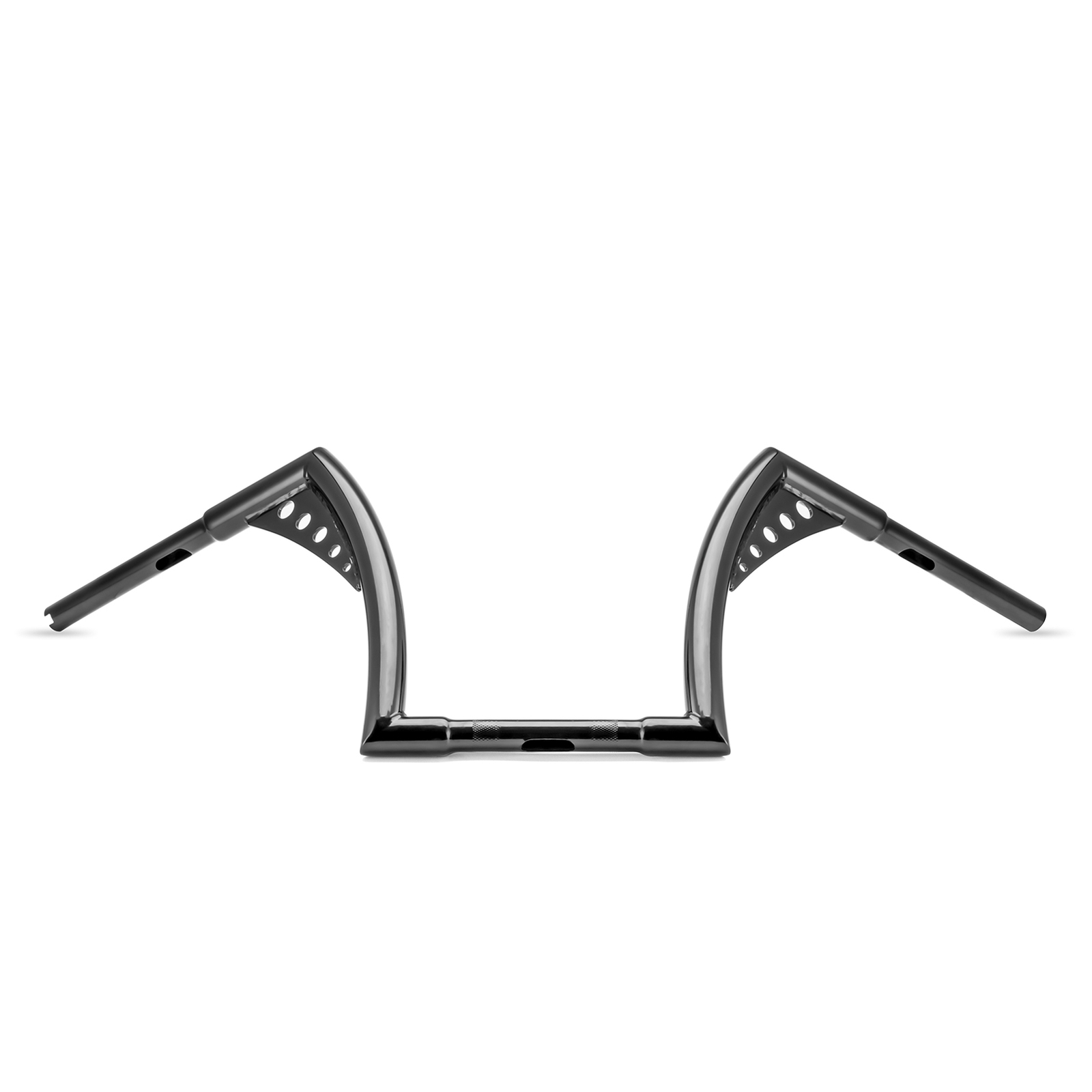 Rise 10” 12” 14” 16” Ape Hanger Handlebars For Harley Softail Sportster Dyna