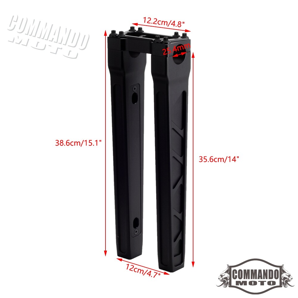 Club Style 1″ Handlebar Riser for Harley FLHR Dyna Sportster 1200 883 1999-2022