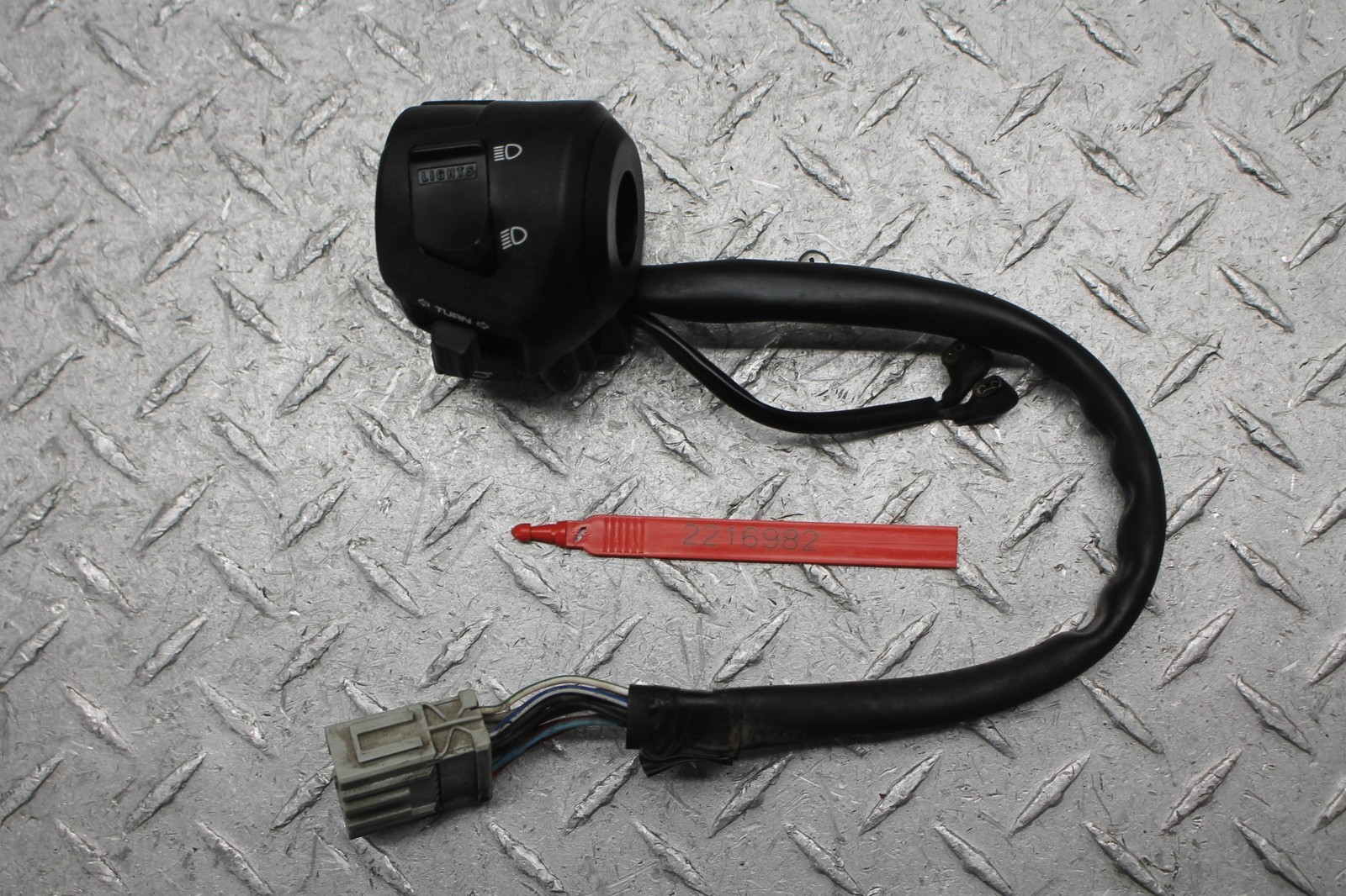 2003 HONDA CBR600RR LEFT HANDLEBAR SWITCH CONTROL ASSEMBLY TURN SIGNAL HORN
