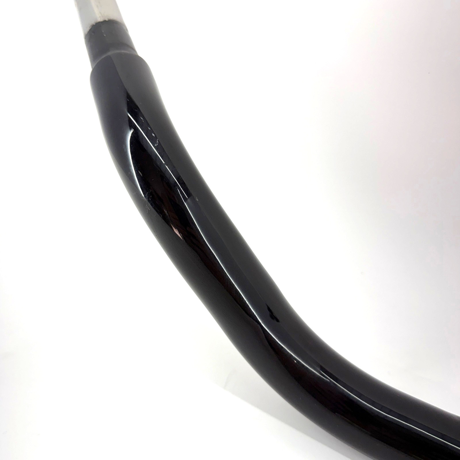 OEM 18-24 Harley Fat Boy 1.25″ Gloss Black Handlebars 55801-244 30th Anniversary