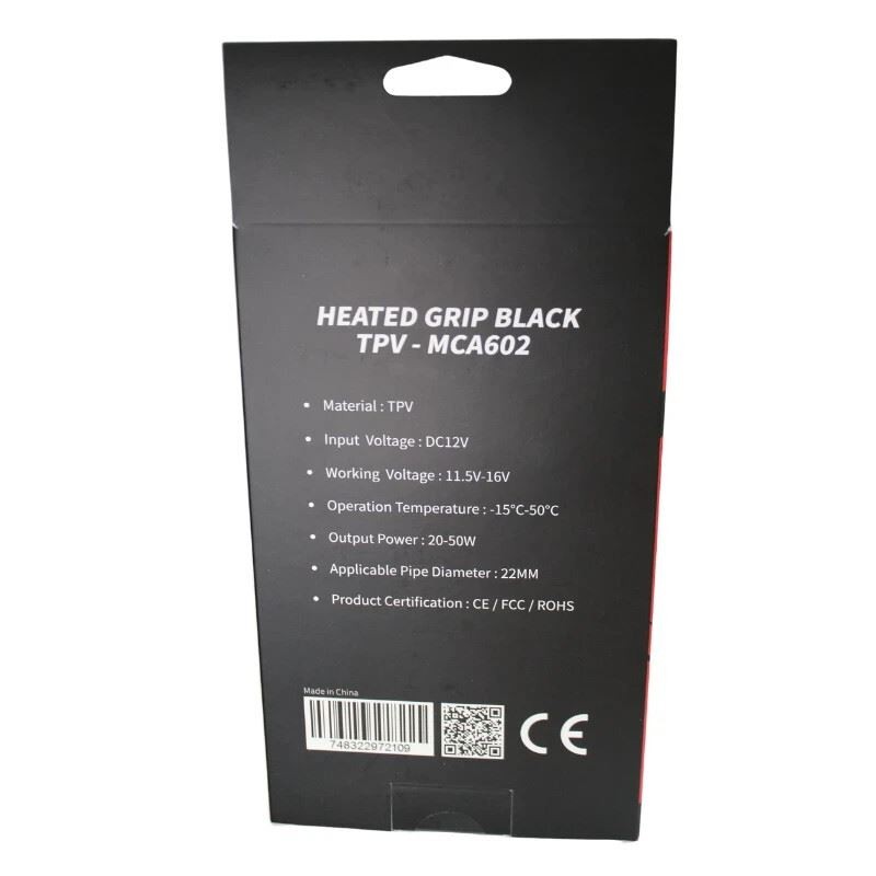 FITS Honda CB125F 2014 – 2021 2022 2023 2024 HEATED GRIP BLACK TPV