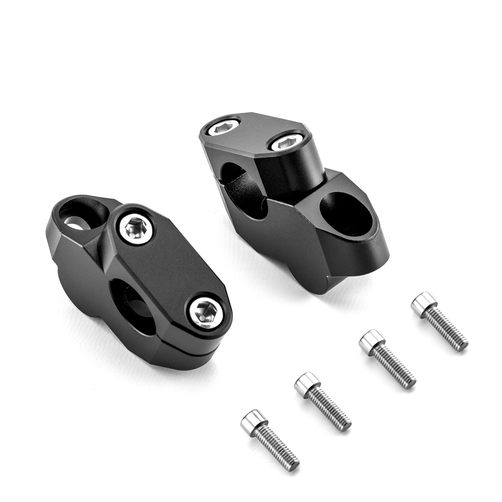Pullback Handlebar Risers 7/8″ Bars 26mm (1″) Height For Kawasaki KLX300SM 2021+