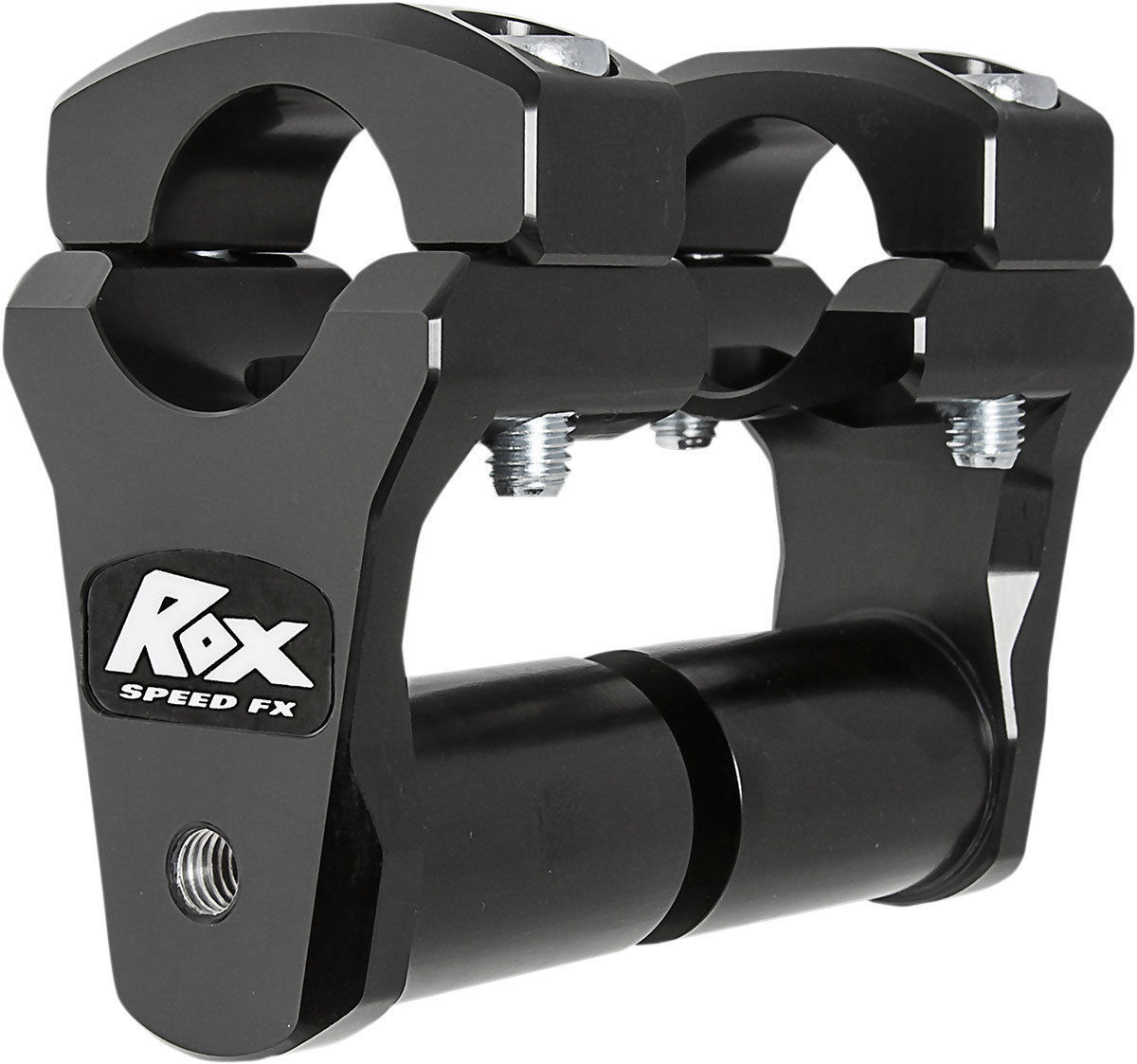 Rox Speed FX 2″ Pivoting Risers for 1-1/8 Bar w/Extended Stem Black 1R-P2PPS10K