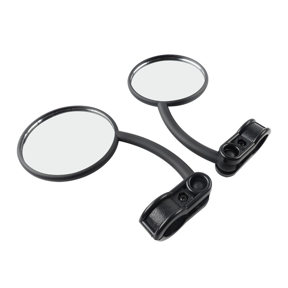 Right & Left Hand Dual Sport Mirror Fit Motorcycle Dirt Bike Supermoto Adv Atv
